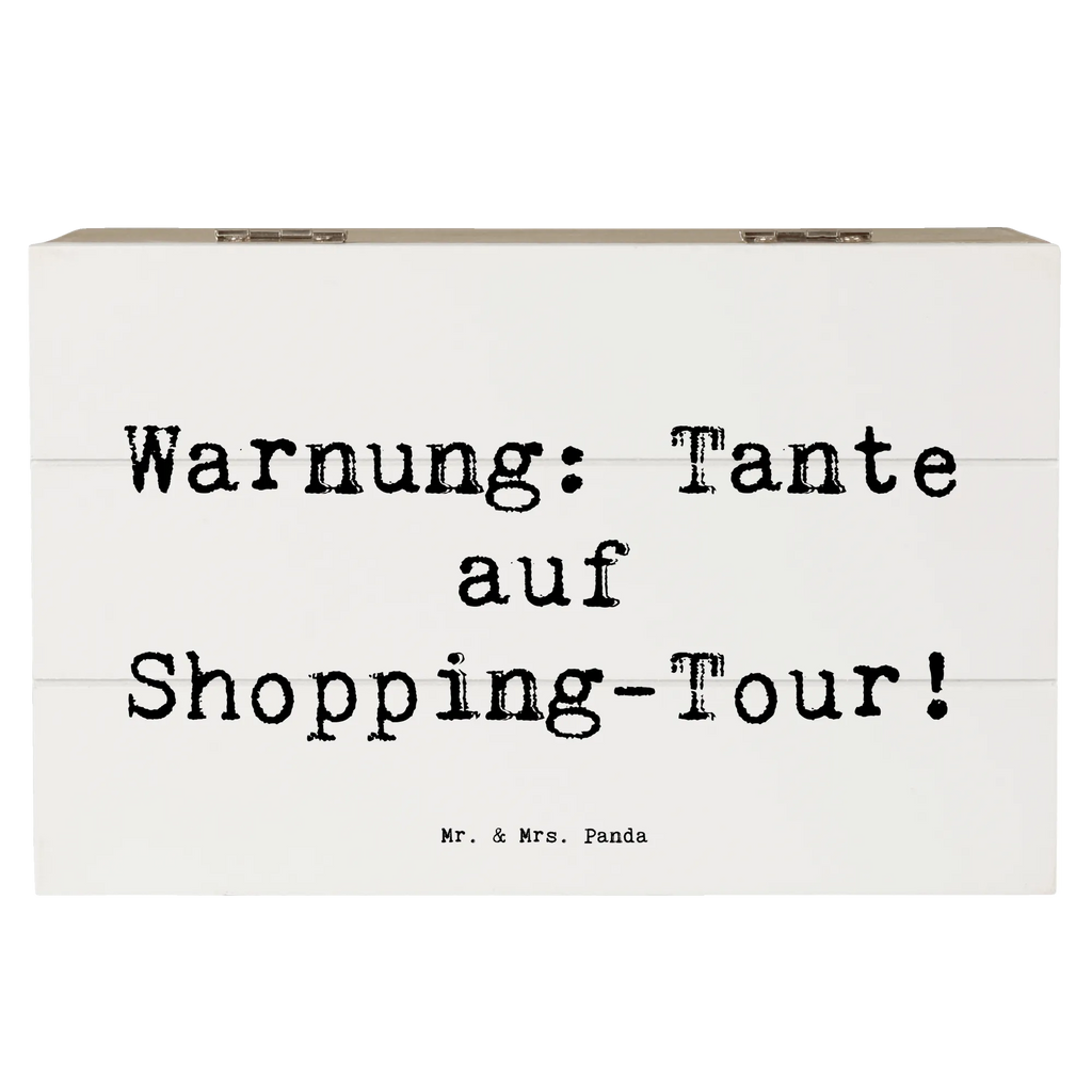 Holzkiste Spruch Tante Shopping Kiste, XXL, Schatzkiste, Geschenkbox, Aufbewahrungsbox, Geschenkdose, Erinnerungskiste, Schatulle, Erinnerungsbox, Dekokiste, Truhe, Holzkiste, Familie, Vatertag, Muttertag, Bruder, Schwester, Mama, Papa, Oma, Opa
