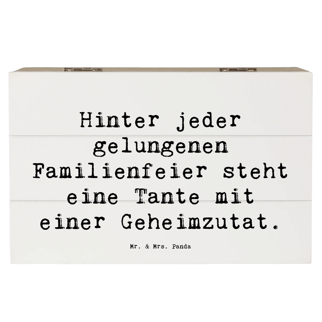 Holzkiste Spruch Tante Geheimzutat Erinnerungskiste, Erinnerungsbox, Dekokiste, Holzkiste, Schatulle, XXL, Geschenkbox, Truhe, Geschenkdose, Schatzkiste, Aufbewahrungsbox, Kiste, Familie, Vatertag, Muttertag, Bruder, Schwester, Mama, Papa, Oma, Opa