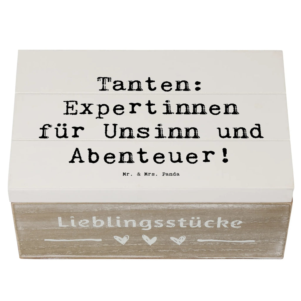 Holzkiste Spruch Tante Abenteuer Truhe, Dekokiste, Erinnerungskiste, Erinnerungsbox, Schatzkiste, Geschenkdose, Kiste, Schatulle, Holzkiste, Geschenkbox, XXL, Aufbewahrungsbox, Familie, Vatertag, Muttertag, Bruder, Schwester, Mama, Papa, Oma, Opa
