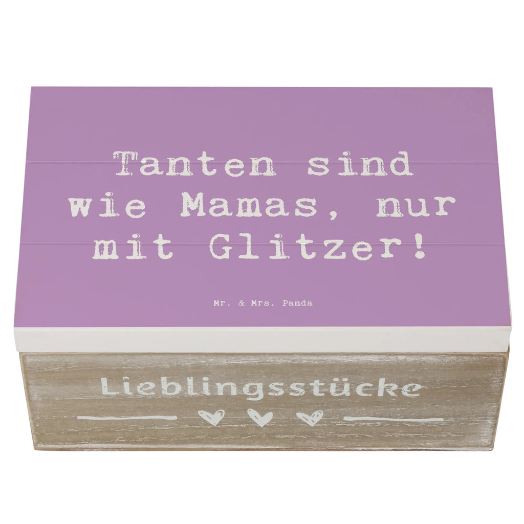 Holzkiste Spruch Glitzernde Tante Schatzkiste, Dekokiste, Truhe, XXL, Schatulle, Geschenkbox, Aufbewahrungsbox, Erinnerungsbox, Erinnerungskiste, Holzkiste, Kiste, Geschenkdose, Familie, Vatertag, Muttertag, Bruder, Schwester, Mama, Papa, Oma, Opa