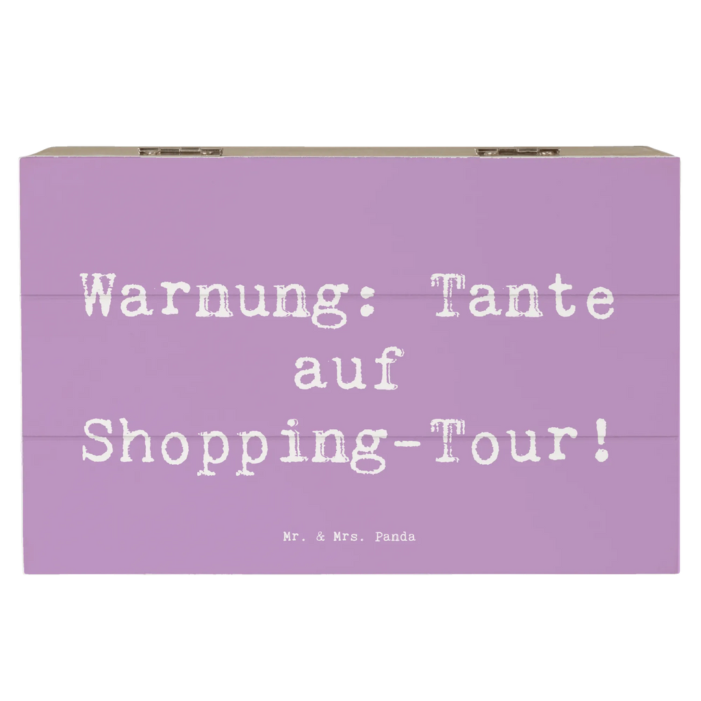 Holzkiste Spruch Tante Shopping Kiste, XXL, Schatzkiste, Geschenkbox, Aufbewahrungsbox, Geschenkdose, Erinnerungskiste, Schatulle, Erinnerungsbox, Dekokiste, Truhe, Holzkiste, Familie, Vatertag, Muttertag, Bruder, Schwester, Mama, Papa, Oma, Opa