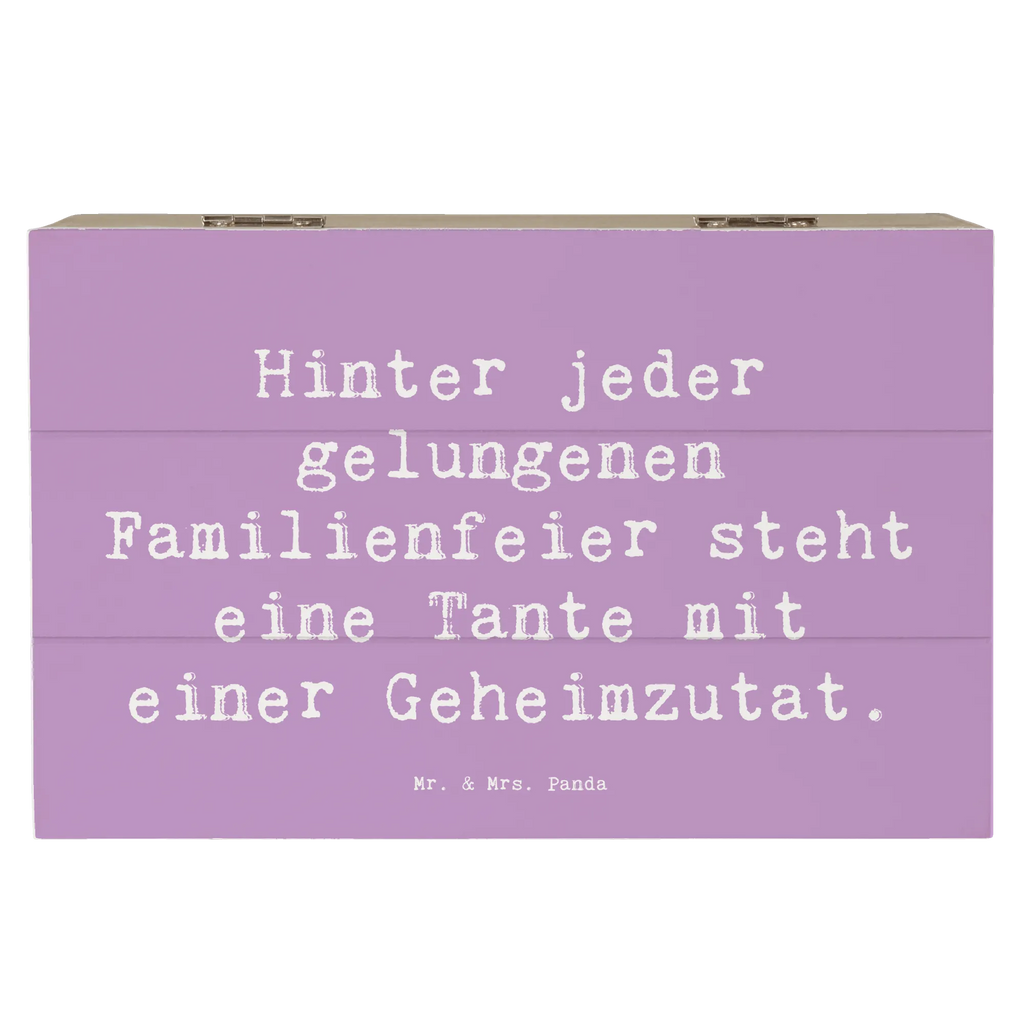 Holzkiste Spruch Tante Geheimzutat Erinnerungskiste, Erinnerungsbox, Dekokiste, Holzkiste, Schatulle, XXL, Geschenkbox, Truhe, Geschenkdose, Schatzkiste, Aufbewahrungsbox, Kiste, Familie, Vatertag, Muttertag, Bruder, Schwester, Mama, Papa, Oma, Opa
