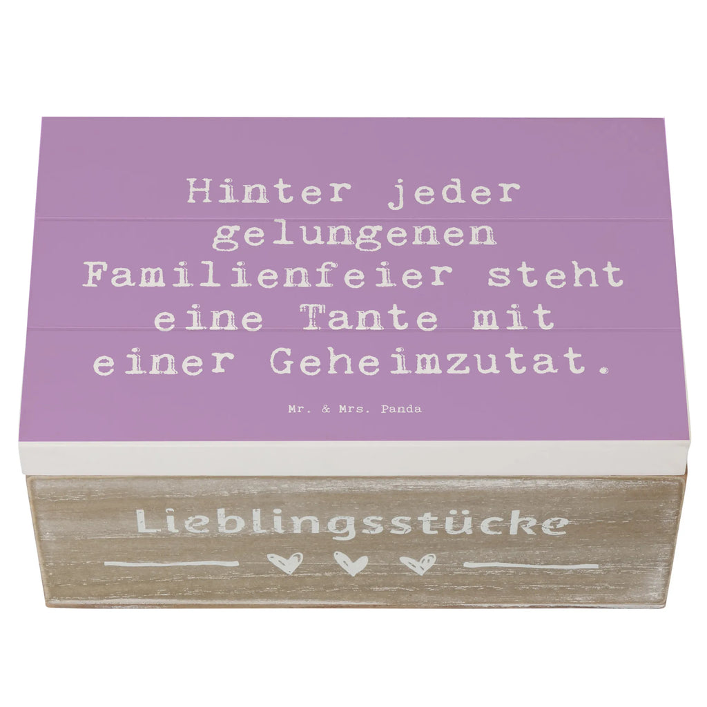 Holzkiste Spruch Tante Geheimzutat Erinnerungskiste, Erinnerungsbox, Dekokiste, Holzkiste, Schatulle, XXL, Geschenkbox, Truhe, Geschenkdose, Schatzkiste, Aufbewahrungsbox, Kiste, Familie, Vatertag, Muttertag, Bruder, Schwester, Mama, Papa, Oma, Opa