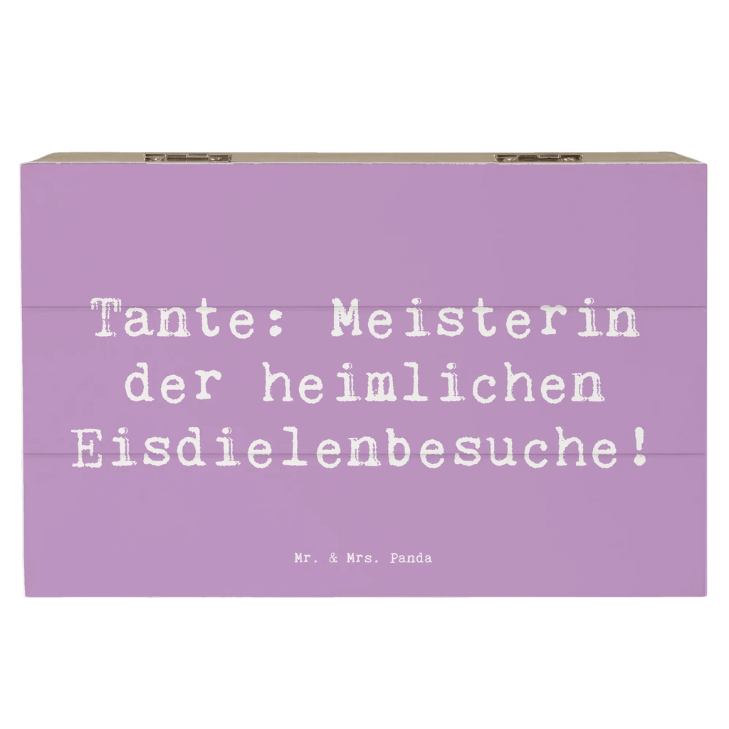 Holzkiste Spruch Tante Eisdielenmeisterin Schatulle, Geschenkdose, Erinnerungsbox, Erinnerungskiste, Schatzkiste, Holzkiste, Truhe, Dekokiste, XXL, Kiste, Geschenkbox, Aufbewahrungsbox, Familie, Vatertag, Muttertag, Bruder, Schwester, Mama, Papa, Oma, Opa