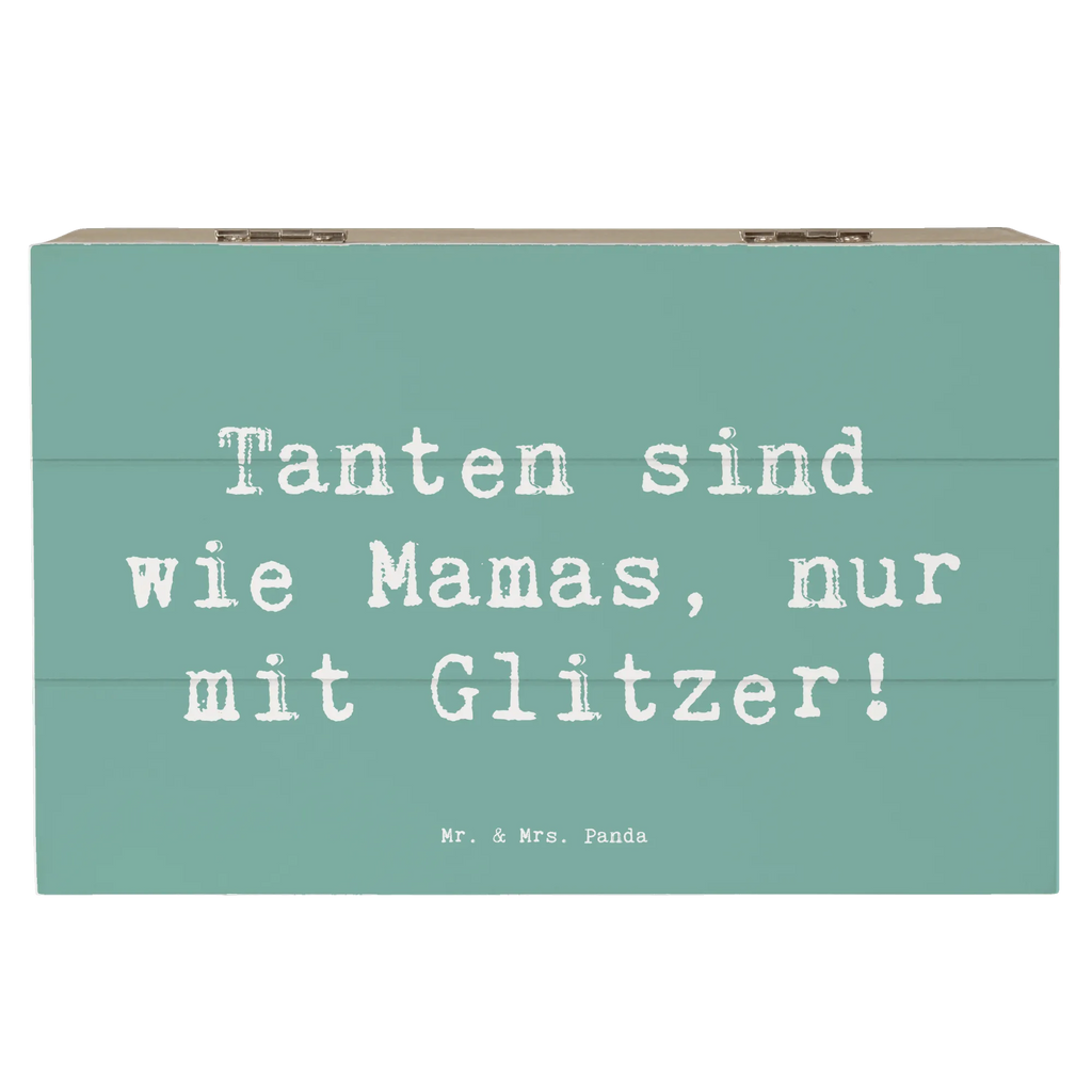 Holzkiste Spruch Glitzernde Tante Schatzkiste, Dekokiste, Truhe, XXL, Schatulle, Geschenkbox, Aufbewahrungsbox, Erinnerungsbox, Erinnerungskiste, Holzkiste, Kiste, Geschenkdose, Familie, Vatertag, Muttertag, Bruder, Schwester, Mama, Papa, Oma, Opa
