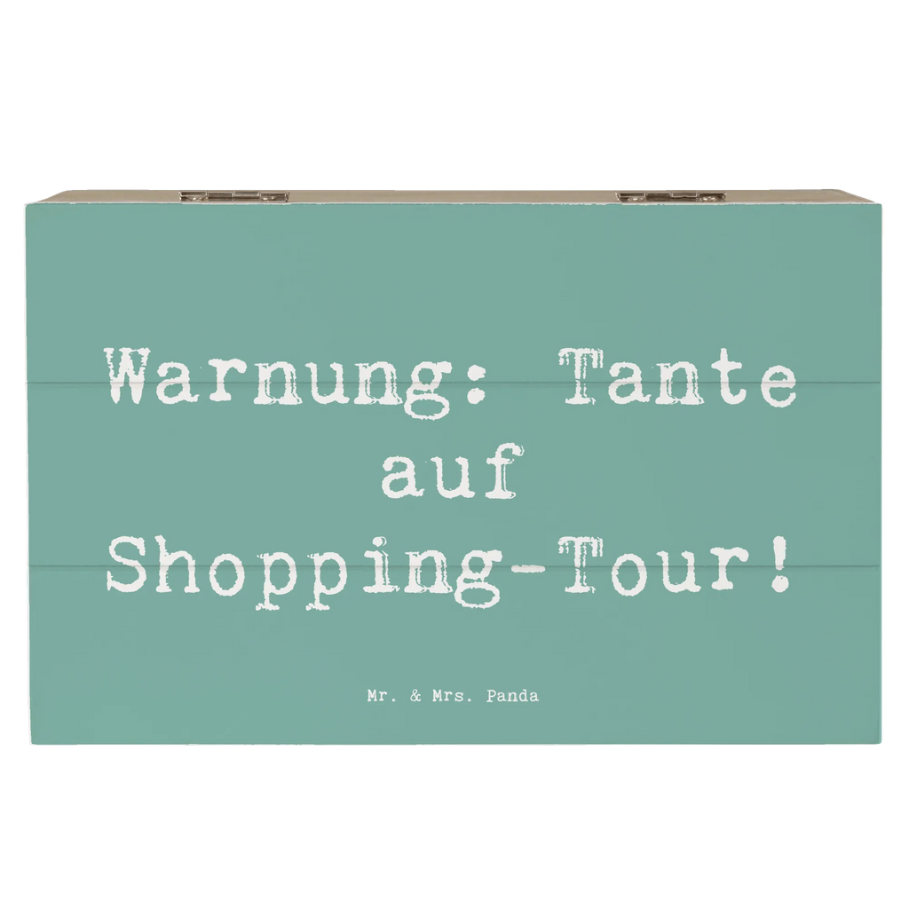 Holzkiste Spruch Tante Shopping Kiste, XXL, Schatzkiste, Geschenkbox, Aufbewahrungsbox, Geschenkdose, Erinnerungskiste, Schatulle, Erinnerungsbox, Dekokiste, Truhe, Holzkiste, Familie, Vatertag, Muttertag, Bruder, Schwester, Mama, Papa, Oma, Opa