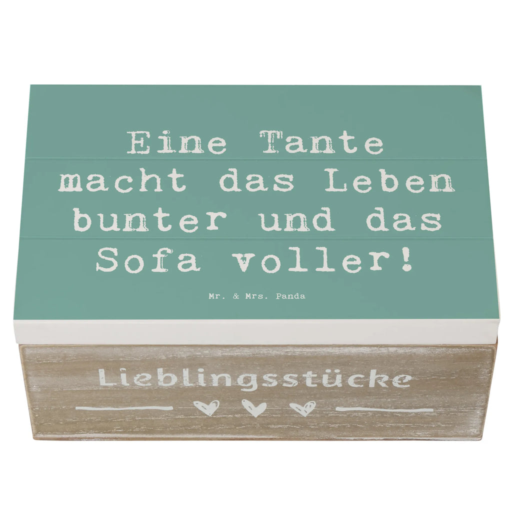 Holzkiste Spruch Bunte Tante Schatzkiste, Aufbewahrungsbox, Erinnerungskiste, Geschenkdose, Schatulle, Dekokiste, Holzkiste, Truhe, Geschenkbox, Erinnerungsbox, XXL, Kiste, Familie, Vatertag, Muttertag, Bruder, Schwester, Mama, Papa, Oma, Opa