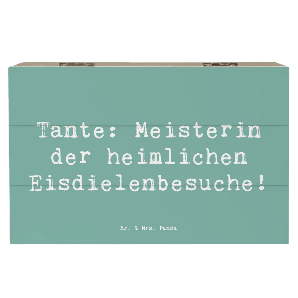 Holzkiste Spruch Tante Eisdielenmeisterin Schatulle, Geschenkdose, Erinnerungsbox, Erinnerungskiste, Schatzkiste, Holzkiste, Truhe, Dekokiste, XXL, Kiste, Geschenkbox, Aufbewahrungsbox, Familie, Vatertag, Muttertag, Bruder, Schwester, Mama, Papa, Oma, Opa