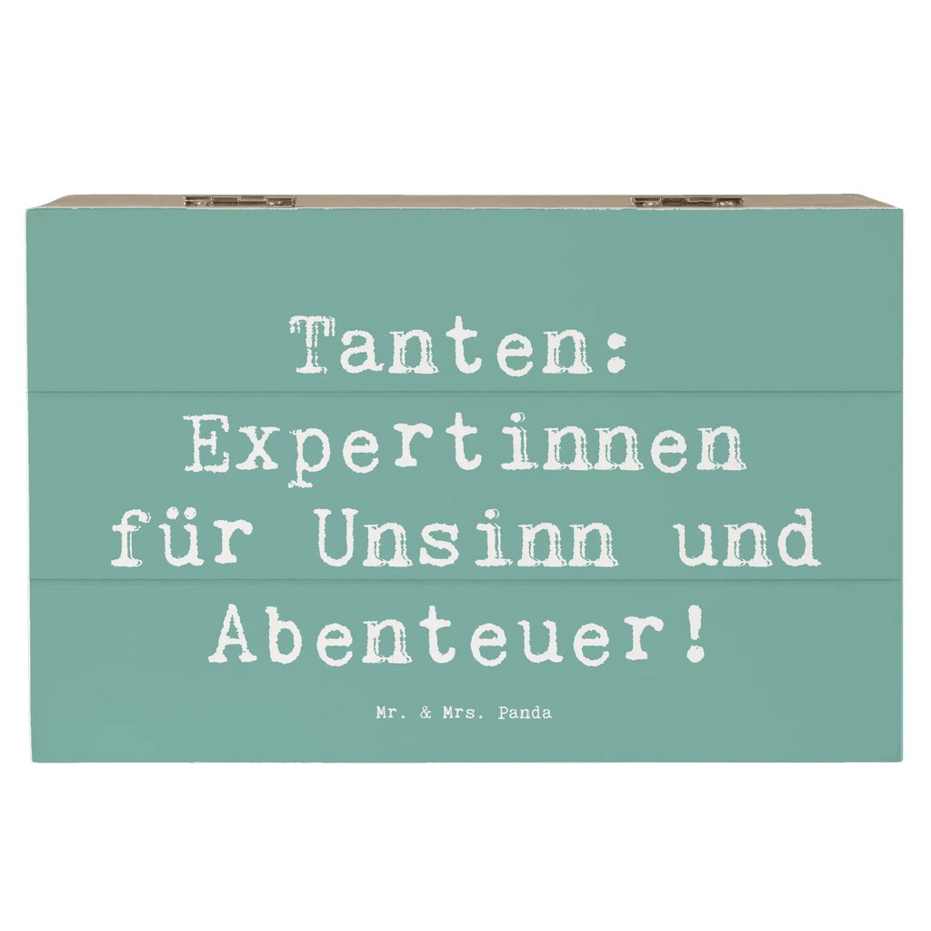 Holzkiste Spruch Tante Abenteuer Truhe, Dekokiste, Erinnerungskiste, Erinnerungsbox, Schatzkiste, Geschenkdose, Kiste, Schatulle, Holzkiste, Geschenkbox, XXL, Aufbewahrungsbox, Familie, Vatertag, Muttertag, Bruder, Schwester, Mama, Papa, Oma, Opa