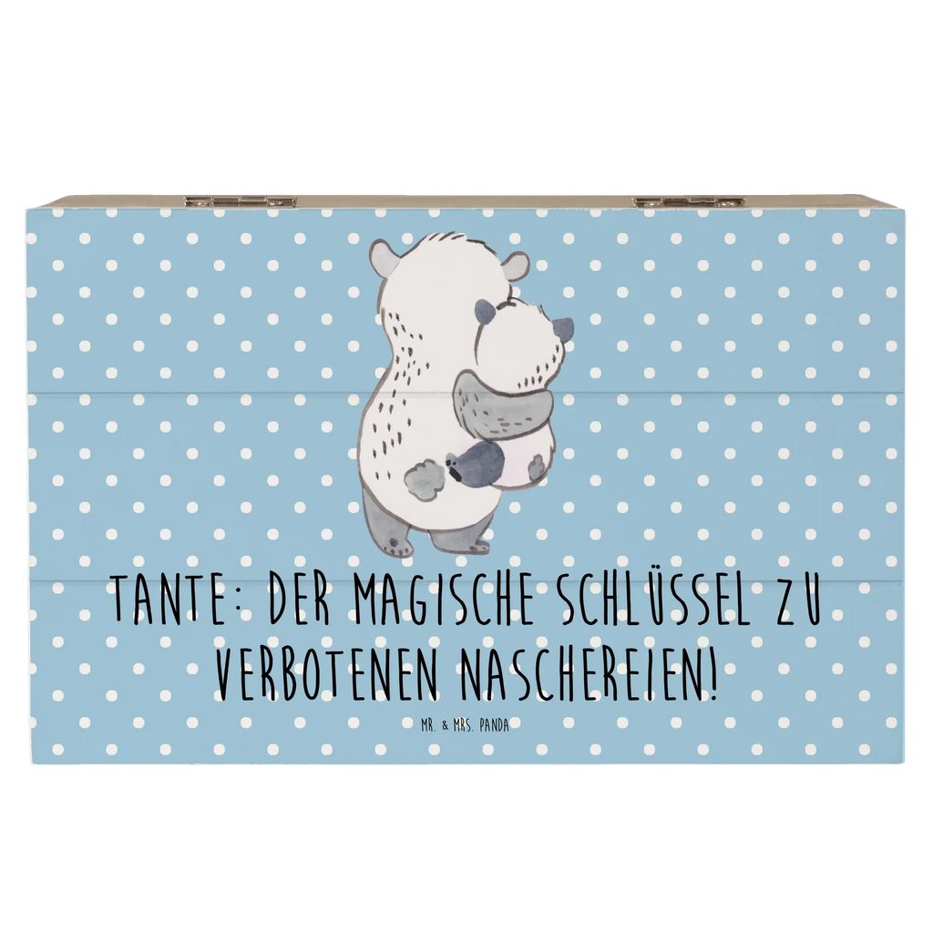 Holzkiste Zauberhafte Tante Geschenkdose, Dekokiste, Schatulle, Erinnerungsbox, Geschenkbox, Holzkiste, Truhe, Erinnerungskiste, Kiste, Aufbewahrungsbox, XXL, Schatzkiste, Familie, Vatertag, Muttertag, Bruder, Schwester, Mama, Papa, Oma, Opa