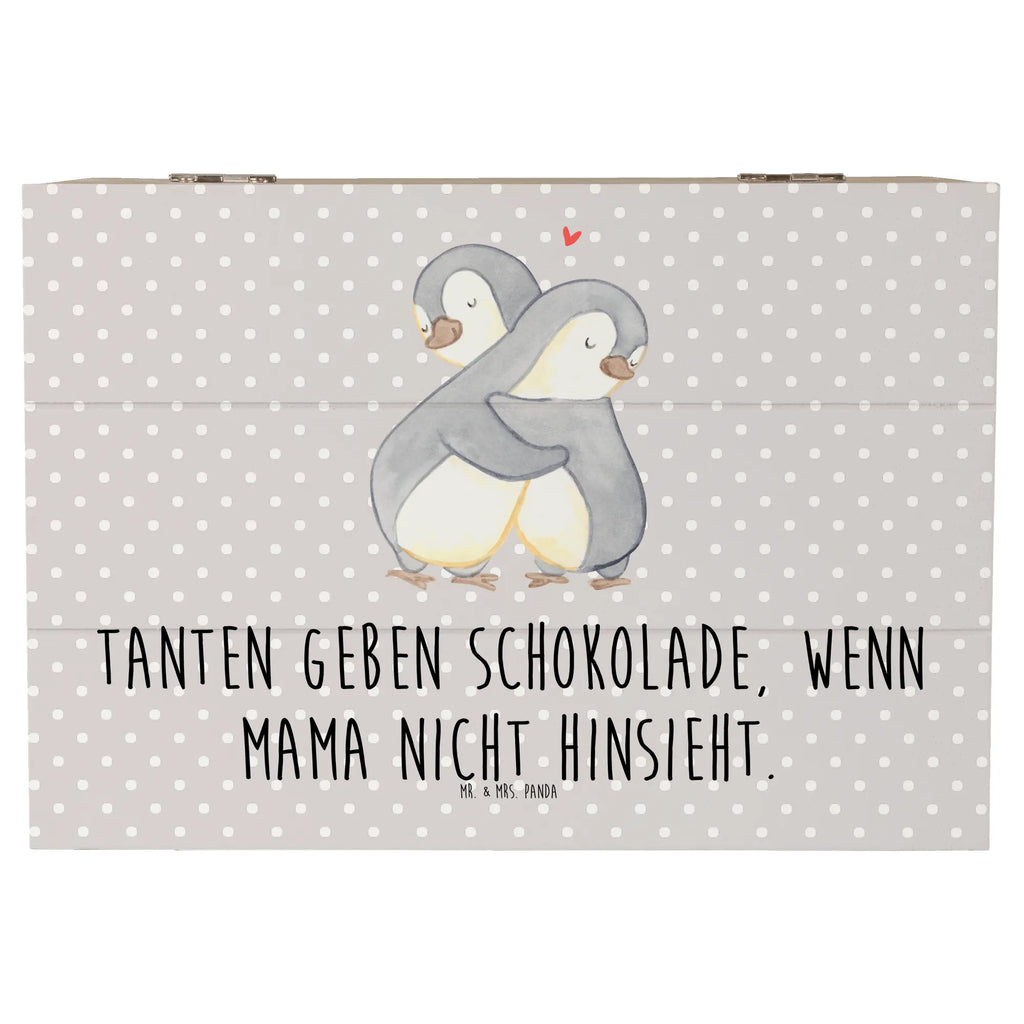 Holzkiste Tanten geben Schokolade, wenn Mama nicht hinsieht. Schatulle, Truhe, Geschenkdose, Kiste, Aufbewahrungsbox, Holzkiste, Erinnerungsbox, Dekokiste, Erinnerungskiste, Geschenkbox, Schatzkiste, XXL, Familie, Vatertag, Muttertag, Bruder, Schwester, Mama, Papa, Oma, Opa