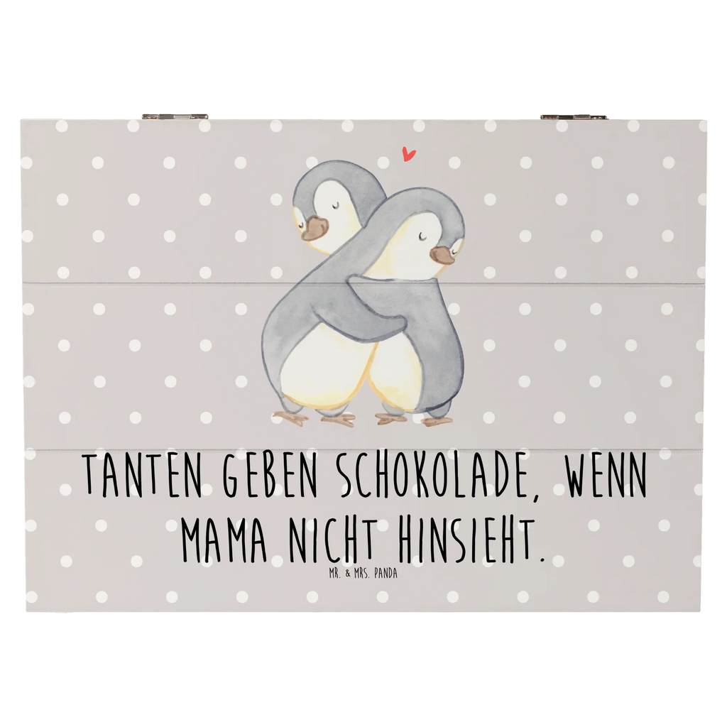 Holzkiste Tanten geben Schokolade, wenn Mama nicht hinsieht. Schatulle, Truhe, Geschenkdose, Kiste, Aufbewahrungsbox, Holzkiste, Erinnerungsbox, Dekokiste, Erinnerungskiste, Geschenkbox, Schatzkiste, XXL, Familie, Vatertag, Muttertag, Bruder, Schwester, Mama, Papa, Oma, Opa