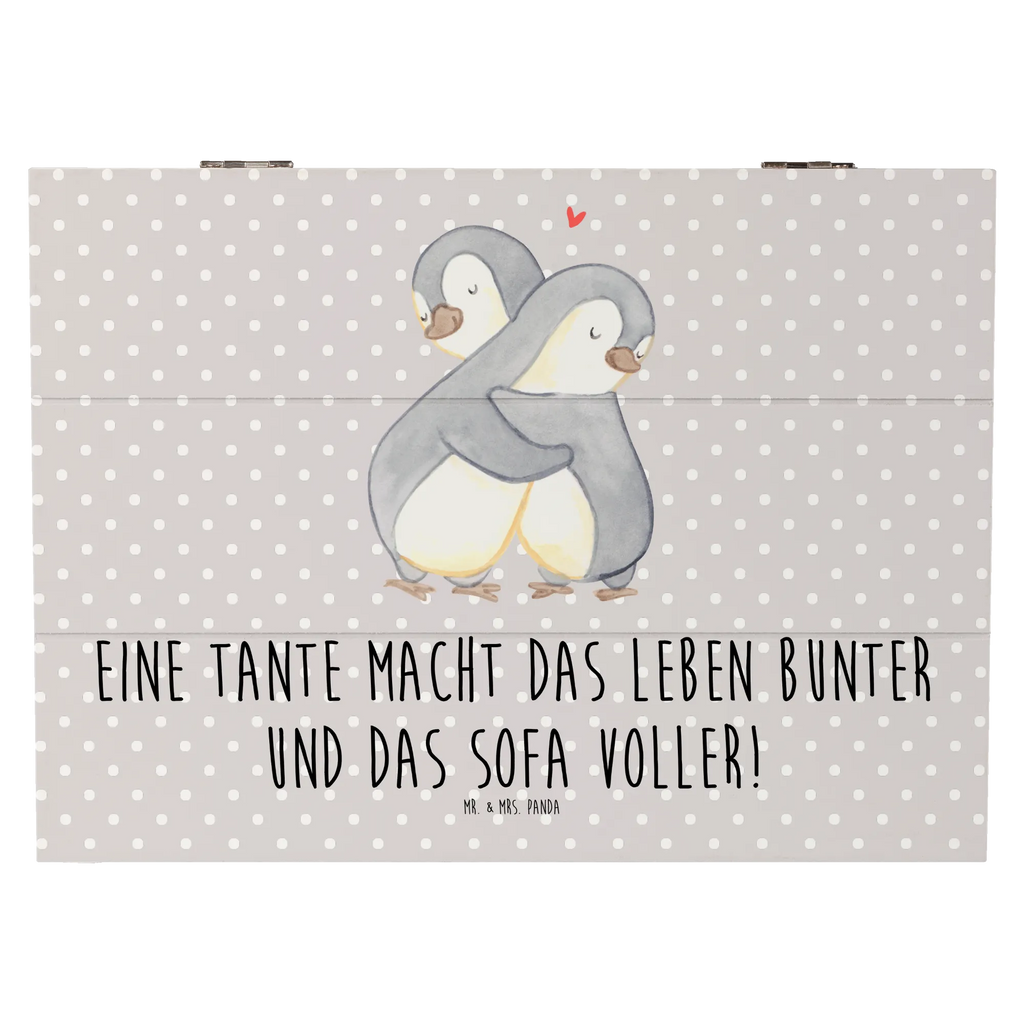 Holzkiste Bunte Tante Truhe, Schatulle, Dekokiste, Schatzkiste, Erinnerungskiste, Geschenkdose, Geschenkbox, Holzkiste, Erinnerungsbox, XXL, Aufbewahrungsbox, Kiste, Familie, Vatertag, Muttertag, Bruder, Schwester, Mama, Papa, Oma, Opa