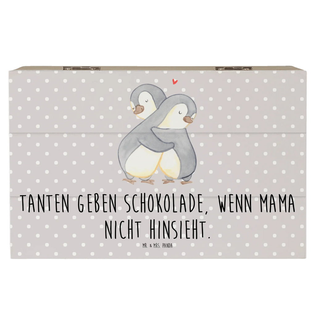 Holzkiste Tanten geben Schokolade, wenn Mama nicht hinsieht. Schatulle, Truhe, Geschenkdose, Kiste, Aufbewahrungsbox, Holzkiste, Erinnerungsbox, Dekokiste, Erinnerungskiste, Geschenkbox, Schatzkiste, XXL, Familie, Vatertag, Muttertag, Bruder, Schwester, Mama, Papa, Oma, Opa