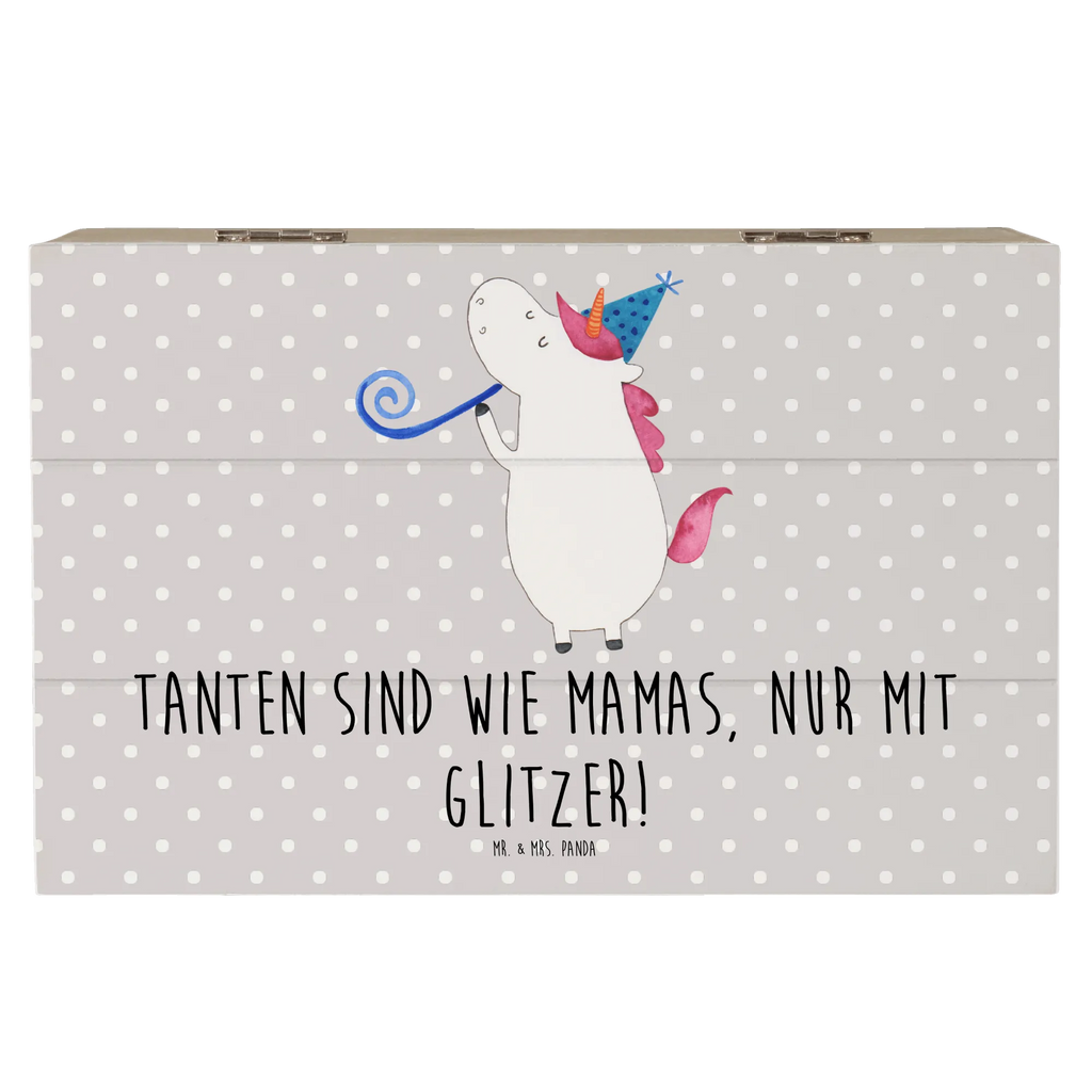 Holzkiste Glitzernde Tante Erinnerungsbox, Schatulle, Kiste, Schatzkiste, Dekokiste, Erinnerungskiste, Geschenkbox, Truhe, Holzkiste, Aufbewahrungsbox, XXL, Geschenkdose, Familie, Vatertag, Muttertag, Bruder, Schwester, Mama, Papa, Oma, Opa