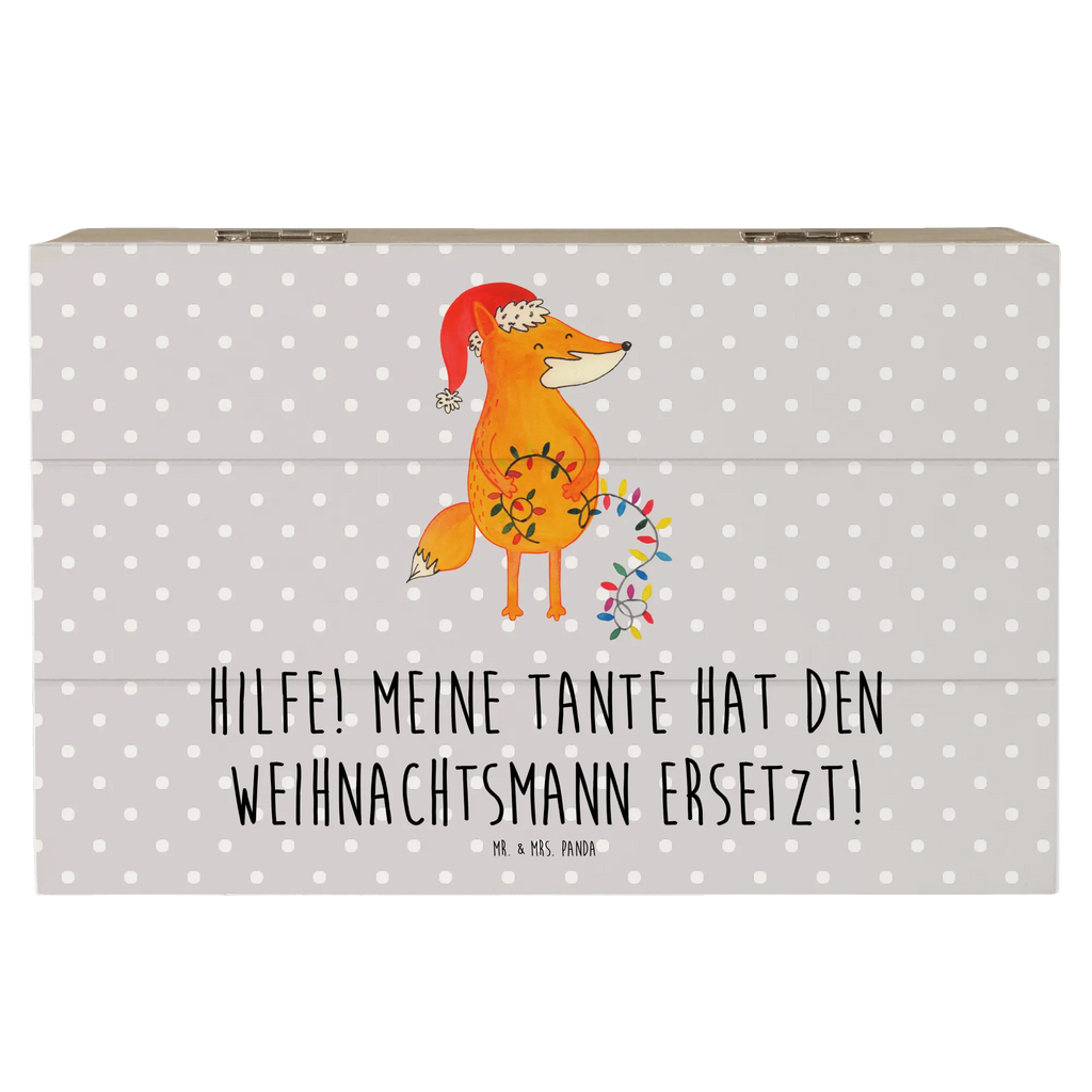 Holzkiste Tante Weihnachten Aufbewahrungsbox, Truhe, Holzkiste, Kiste, Schatzkiste, Geschenkdose, Geschenkbox, Schatulle, XXL, Dekokiste, Erinnerungsbox, Erinnerungskiste, Familie, Vatertag, Muttertag, Bruder, Schwester, Mama, Papa, Oma, Opa