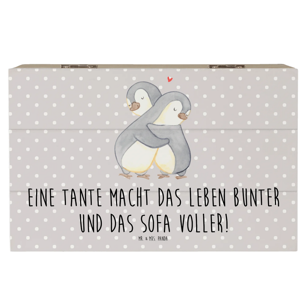 Holzkiste Bunte Tante Truhe, Schatulle, Dekokiste, Schatzkiste, Erinnerungskiste, Geschenkdose, Geschenkbox, Holzkiste, Erinnerungsbox, XXL, Aufbewahrungsbox, Kiste, Familie, Vatertag, Muttertag, Bruder, Schwester, Mama, Papa, Oma, Opa