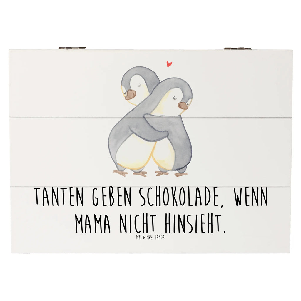 Holzkiste Tanten geben Schokolade, wenn Mama nicht hinsieht. Schatulle, Truhe, Geschenkdose, Kiste, Aufbewahrungsbox, Holzkiste, Erinnerungsbox, Dekokiste, Erinnerungskiste, Geschenkbox, Schatzkiste, XXL, Familie, Vatertag, Muttertag, Bruder, Schwester, Mama, Papa, Oma, Opa