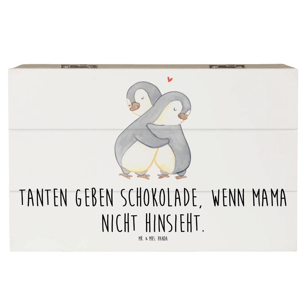 Holzkiste Tanten geben Schokolade, wenn Mama nicht hinsieht. Schatulle, Truhe, Geschenkdose, Kiste, Aufbewahrungsbox, Holzkiste, Erinnerungsbox, Dekokiste, Erinnerungskiste, Geschenkbox, Schatzkiste, XXL, Familie, Vatertag, Muttertag, Bruder, Schwester, Mama, Papa, Oma, Opa