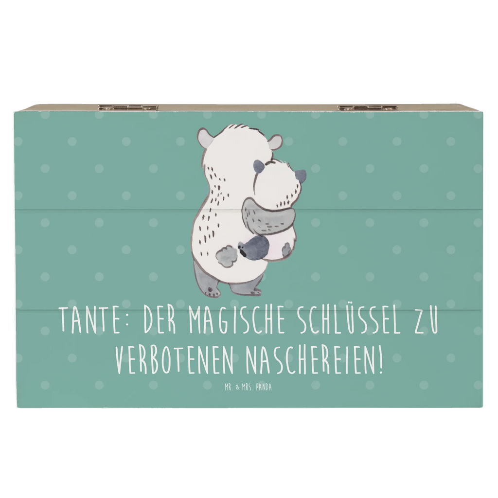 Holzkiste Zauberhafte Tante Geschenkdose, Dekokiste, Schatulle, Erinnerungsbox, Geschenkbox, Holzkiste, Truhe, Erinnerungskiste, Kiste, Aufbewahrungsbox, XXL, Schatzkiste, Familie, Vatertag, Muttertag, Bruder, Schwester, Mama, Papa, Oma, Opa