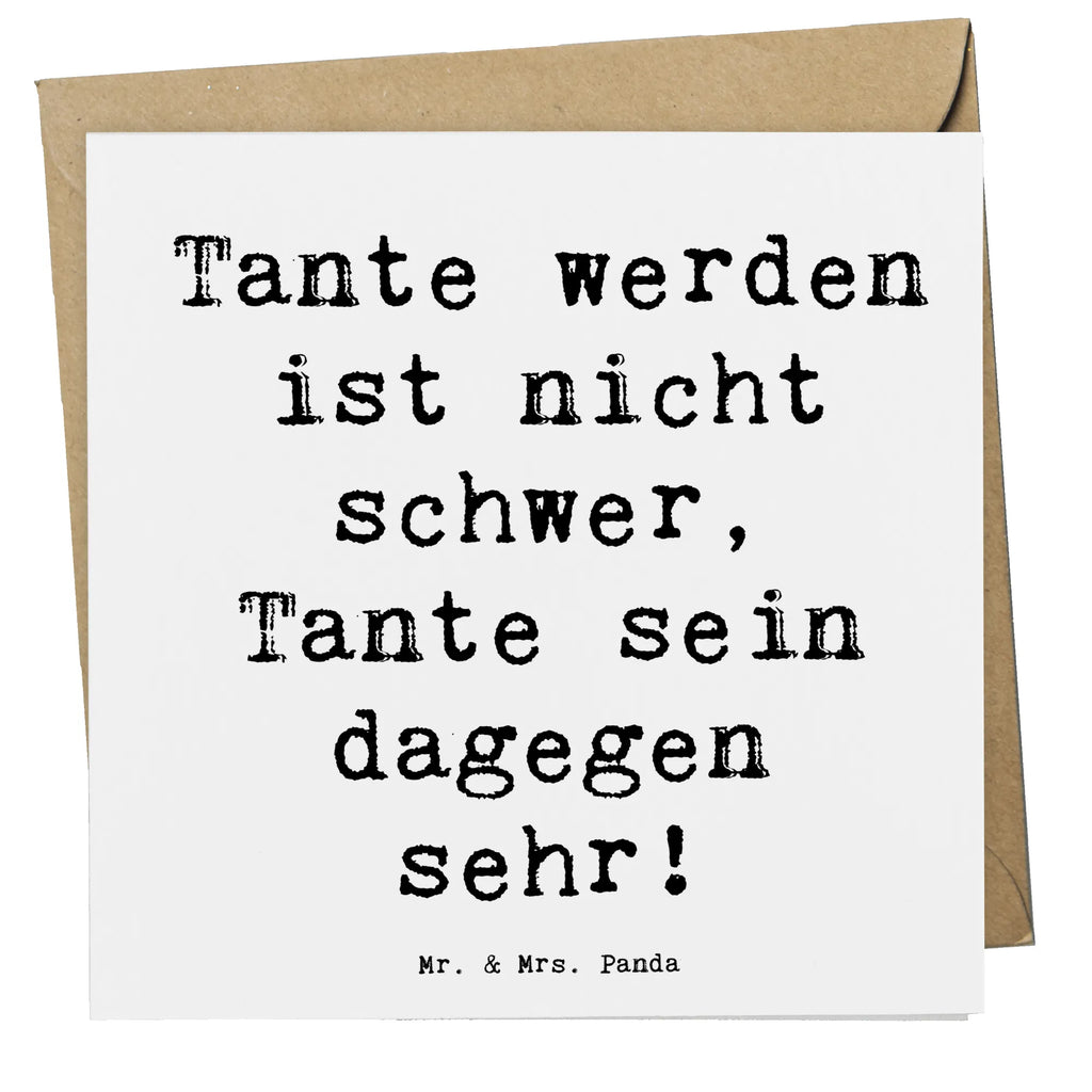 Deluxe Karte Spruch Tolle Tante Geburtstagskarte, Klappkarte, Grußkarte, Hochwertige Klappkarte, Karte, Glückwunschkarte, Einladungskarte, Hochzeitskarte, Hochwertige Grußkarte, Familie, Vatertag, Muttertag, Bruder, Schwester, Mama, Papa, Oma, Opa