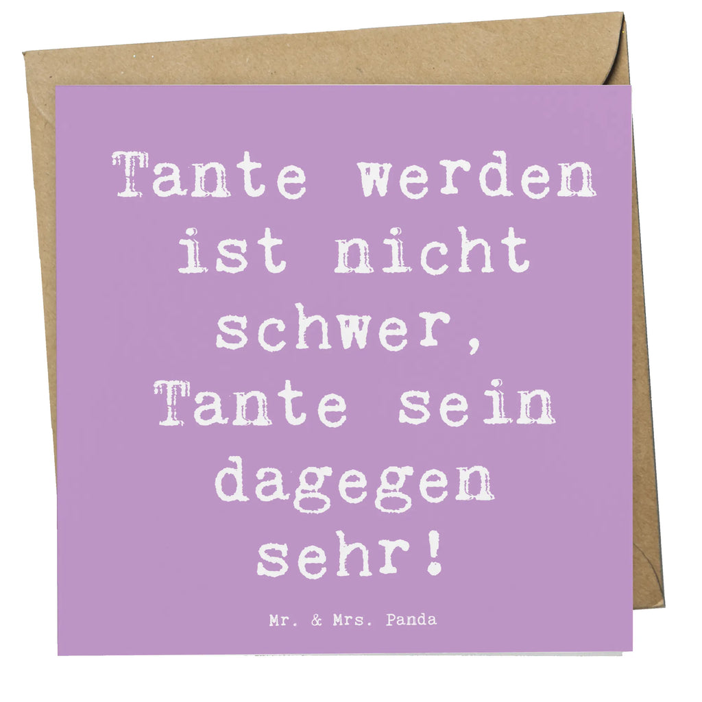 Deluxe Karte Spruch Tolle Tante Geburtstagskarte, Klappkarte, Grußkarte, Hochwertige Klappkarte, Karte, Glückwunschkarte, Einladungskarte, Hochzeitskarte, Hochwertige Grußkarte, Familie, Vatertag, Muttertag, Bruder, Schwester, Mama, Papa, Oma, Opa