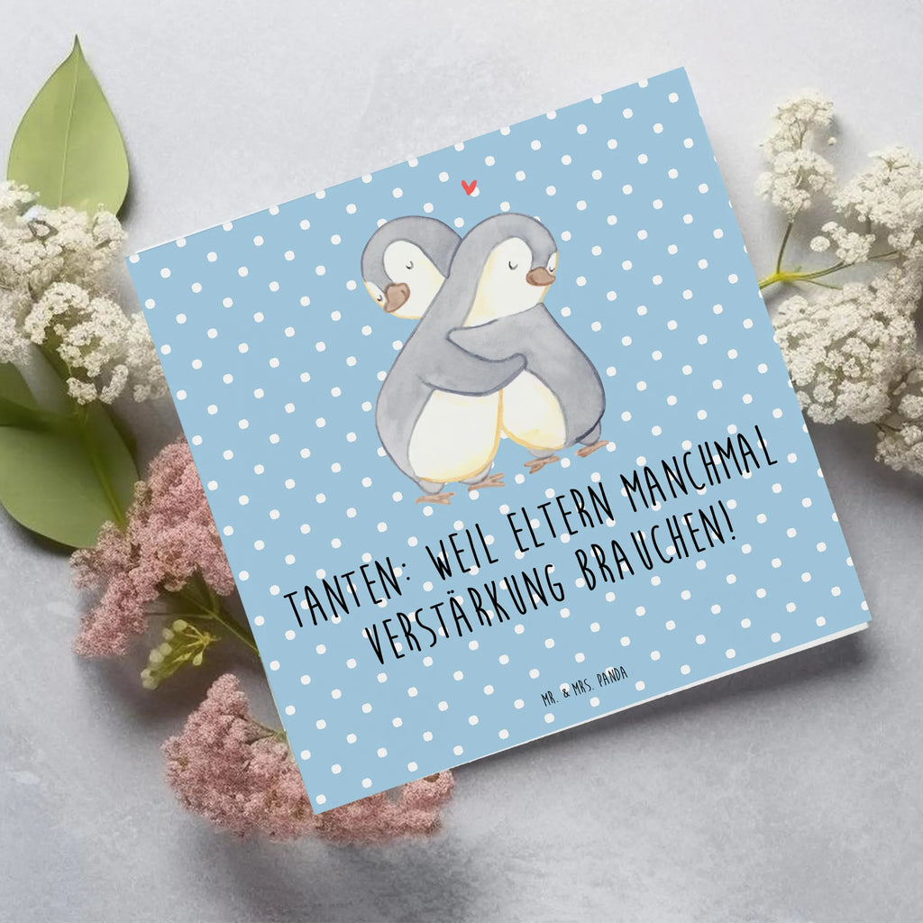 Deluxe Karte Liebe Tanten Hochwertige Klappkarte, Karte, Grußkarte, Hochzeitskarte, Klappkarte, Hochwertige Grußkarte, Einladungskarte, Glückwunschkarte, Geburtstagskarte, Familie, Vatertag, Muttertag, Bruder, Schwester, Mama, Papa, Oma, Opa