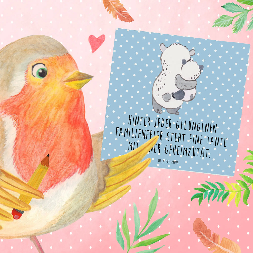 Deluxe Karte Tante Geheimzutat Klappkarte, Grußkarte, Karte, Glückwunschkarte, Geburtstagskarte, Hochzeitskarte, Hochwertige Klappkarte, Hochwertige Grußkarte, Einladungskarte, Familie, Vatertag, Muttertag, Bruder, Schwester, Mama, Papa, Oma, Opa