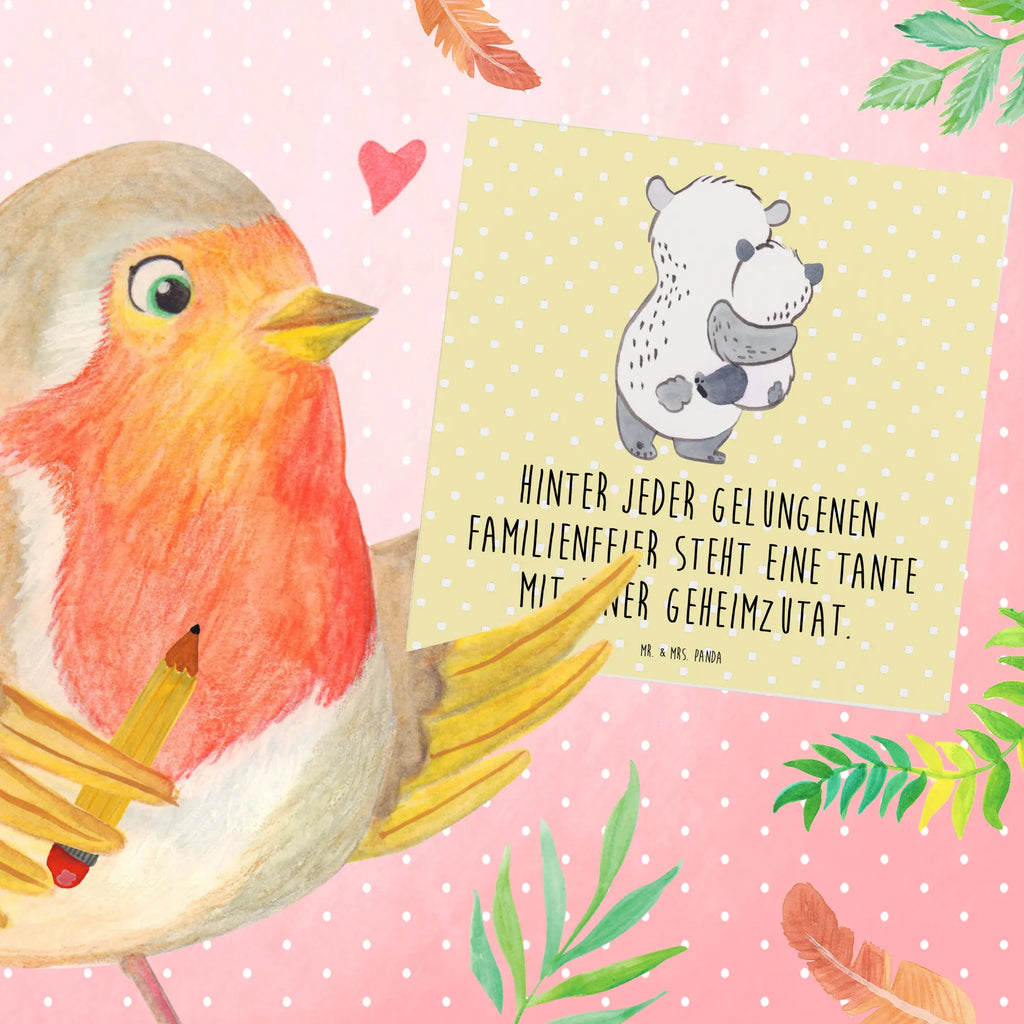Deluxe Karte Tante Geheimzutat Klappkarte, Grußkarte, Karte, Glückwunschkarte, Geburtstagskarte, Hochzeitskarte, Hochwertige Klappkarte, Hochwertige Grußkarte, Einladungskarte, Familie, Vatertag, Muttertag, Bruder, Schwester, Mama, Papa, Oma, Opa