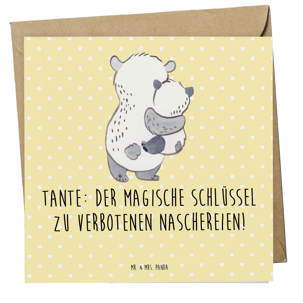 Deluxe Karte Zauberhafte Tante Karte, Geburtstagskarte, Hochwertige Grußkarte, Hochwertige Klappkarte, Grußkarte, Glückwunschkarte, Klappkarte, Hochzeitskarte, Einladungskarte, Familie, Vatertag, Muttertag, Bruder, Schwester, Mama, Papa, Oma, Opa