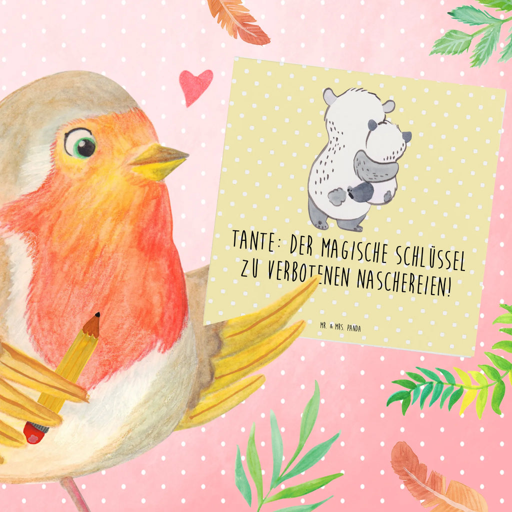 Deluxe Karte Zauberhafte Tante Karte, Geburtstagskarte, Hochwertige Grußkarte, Hochwertige Klappkarte, Grußkarte, Glückwunschkarte, Klappkarte, Hochzeitskarte, Einladungskarte, Familie, Vatertag, Muttertag, Bruder, Schwester, Mama, Papa, Oma, Opa