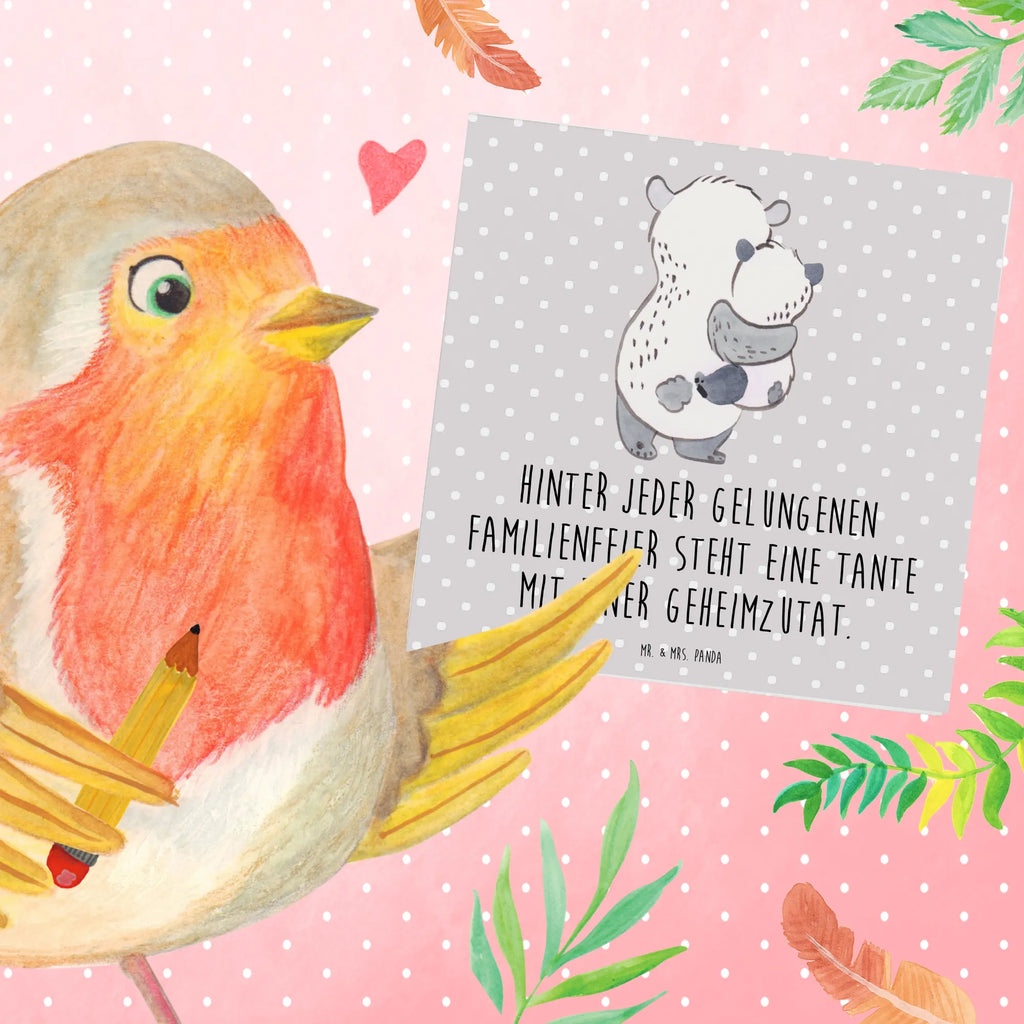 Deluxe Karte Tante Geheimzutat Klappkarte, Grußkarte, Karte, Glückwunschkarte, Geburtstagskarte, Hochzeitskarte, Hochwertige Klappkarte, Hochwertige Grußkarte, Einladungskarte, Familie, Vatertag, Muttertag, Bruder, Schwester, Mama, Papa, Oma, Opa
