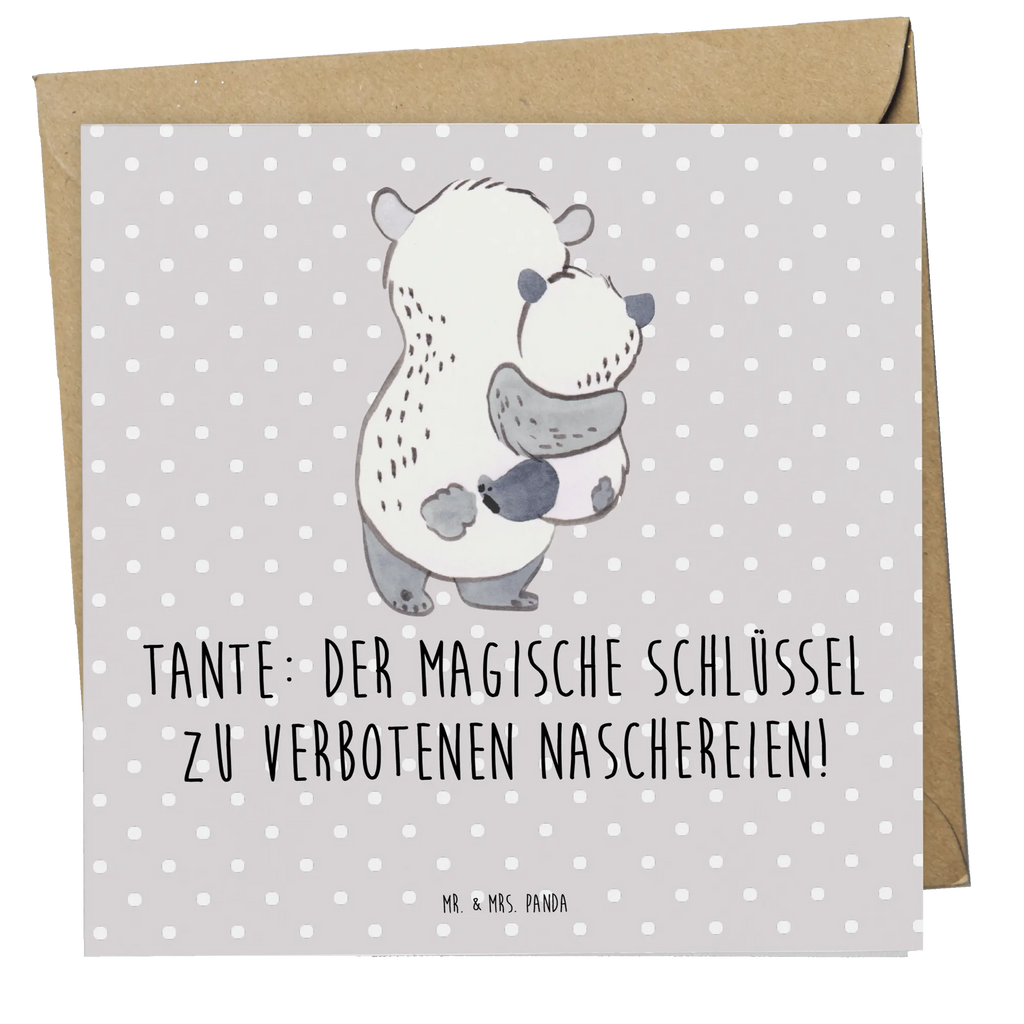 Deluxe Karte Zauberhafte Tante Karte, Geburtstagskarte, Hochwertige Grußkarte, Hochwertige Klappkarte, Grußkarte, Glückwunschkarte, Klappkarte, Hochzeitskarte, Einladungskarte, Familie, Vatertag, Muttertag, Bruder, Schwester, Mama, Papa, Oma, Opa