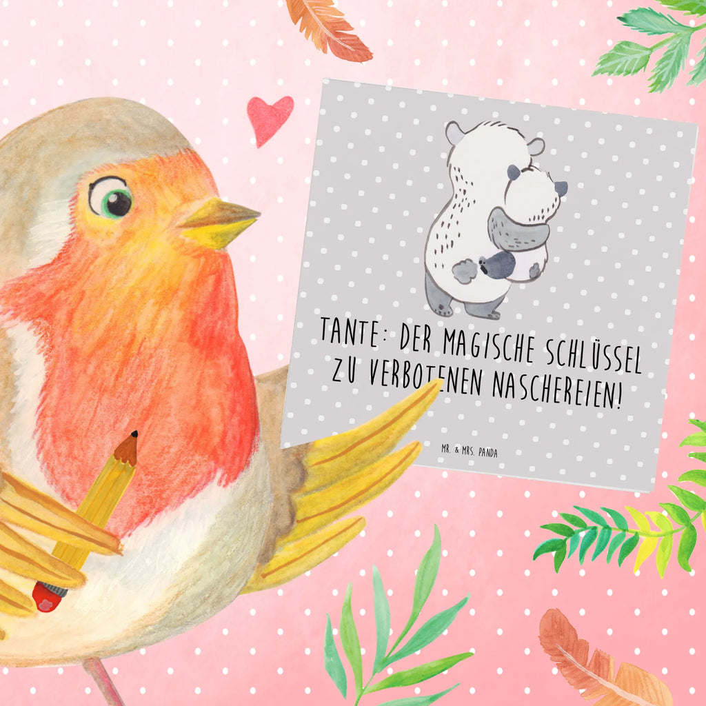 Deluxe Karte Zauberhafte Tante Karte, Geburtstagskarte, Hochwertige Grußkarte, Hochwertige Klappkarte, Grußkarte, Glückwunschkarte, Klappkarte, Hochzeitskarte, Einladungskarte, Familie, Vatertag, Muttertag, Bruder, Schwester, Mama, Papa, Oma, Opa