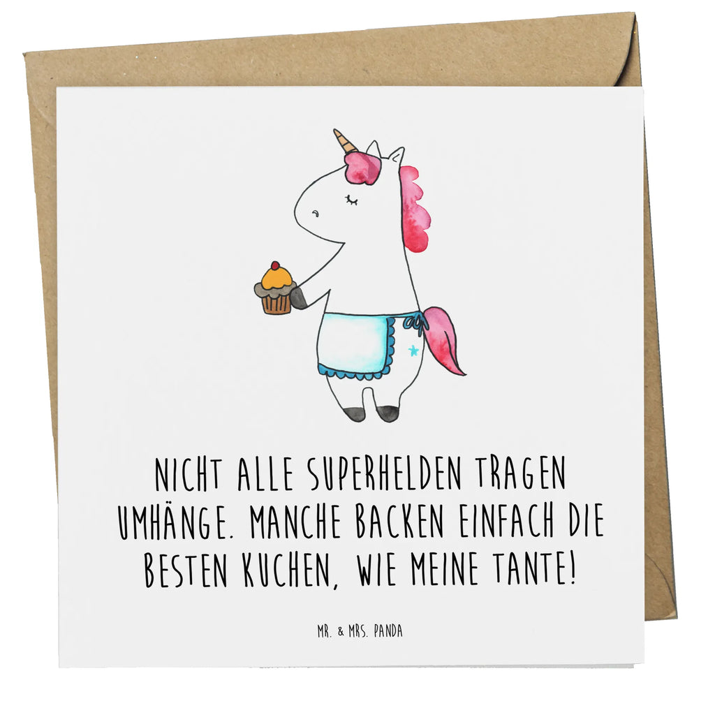 Deluxe Card Nicht alle Superhelden tragen Umhänge. Manche backen einfach die besten Kuchen, wie meine Tante! Klappkarte, Karte, Hochzeitskarte, Geburtstagskarte, Grußkarte, Glückwunschkarte, Hochwertige Grußkarte, Einladungskarte, Hochwertige Klappkarte, Familie, Vatertag, Muttertag, Bruder, Schwester, Mama, Papa, Oma, Opa