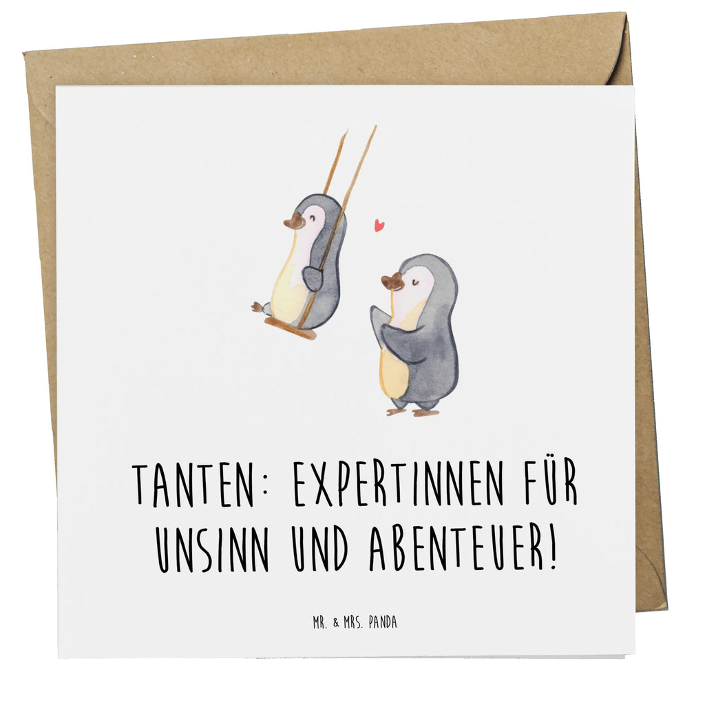 Deluxe Karte Tante Abenteuer Hochwertige Klappkarte, Geburtstagskarte, Karte, Hochwertige Grußkarte, Hochzeitskarte, Grußkarte, Einladungskarte, Klappkarte, Glückwunschkarte, Familie, Vatertag, Muttertag, Bruder, Schwester, Mama, Papa, Oma, Opa