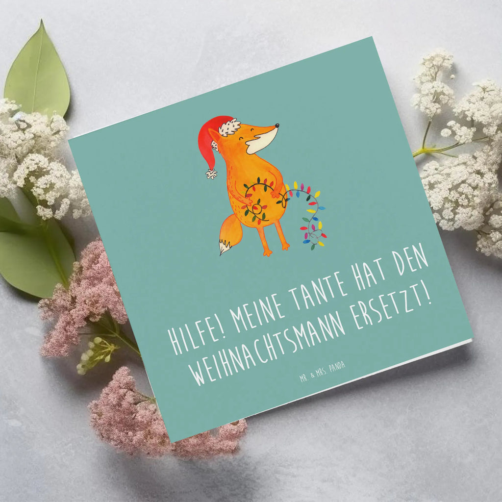 Deluxe Karte Tante Weihnachten Karte, Geburtstagskarte, Grußkarte, Einladungskarte, Hochwertige Klappkarte, Hochzeitskarte, Glückwunschkarte, Klappkarte, Hochwertige Grußkarte, Familie, Vatertag, Muttertag, Bruder, Schwester, Mama, Papa, Oma, Opa