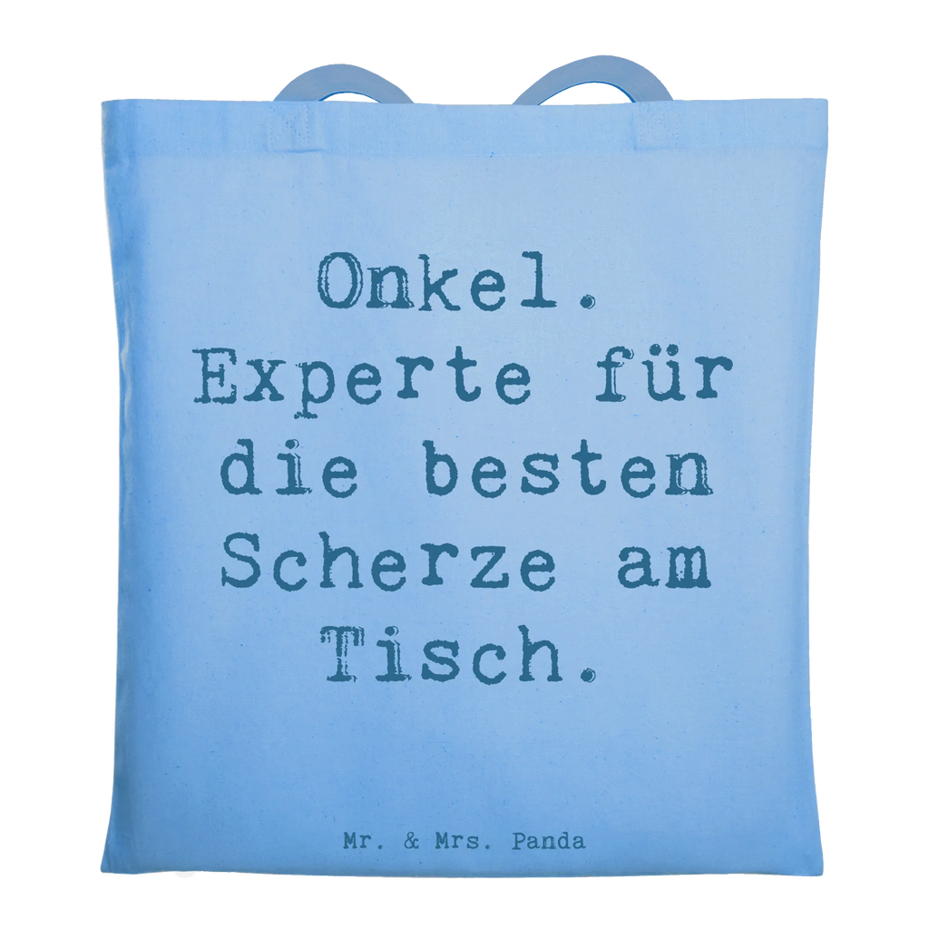 Tote bag Powiedzenie Onkel. Experte für die besten Scherze am Tisch. Beuteltasche, Beutel, Einkaufstasche, Jutebeutel, Stoffbeutel, Tasche, Shopper, Umhängetasche, Strandtasche, Schultertasche, Stofftasche, Tragetasche, Badetasche, Jutetasche, Einkaufstüte, Laptoptasche, Familie, Vatertag, Muttertag, Bruder, Schwester, Mama, Papa, Oma, Opa