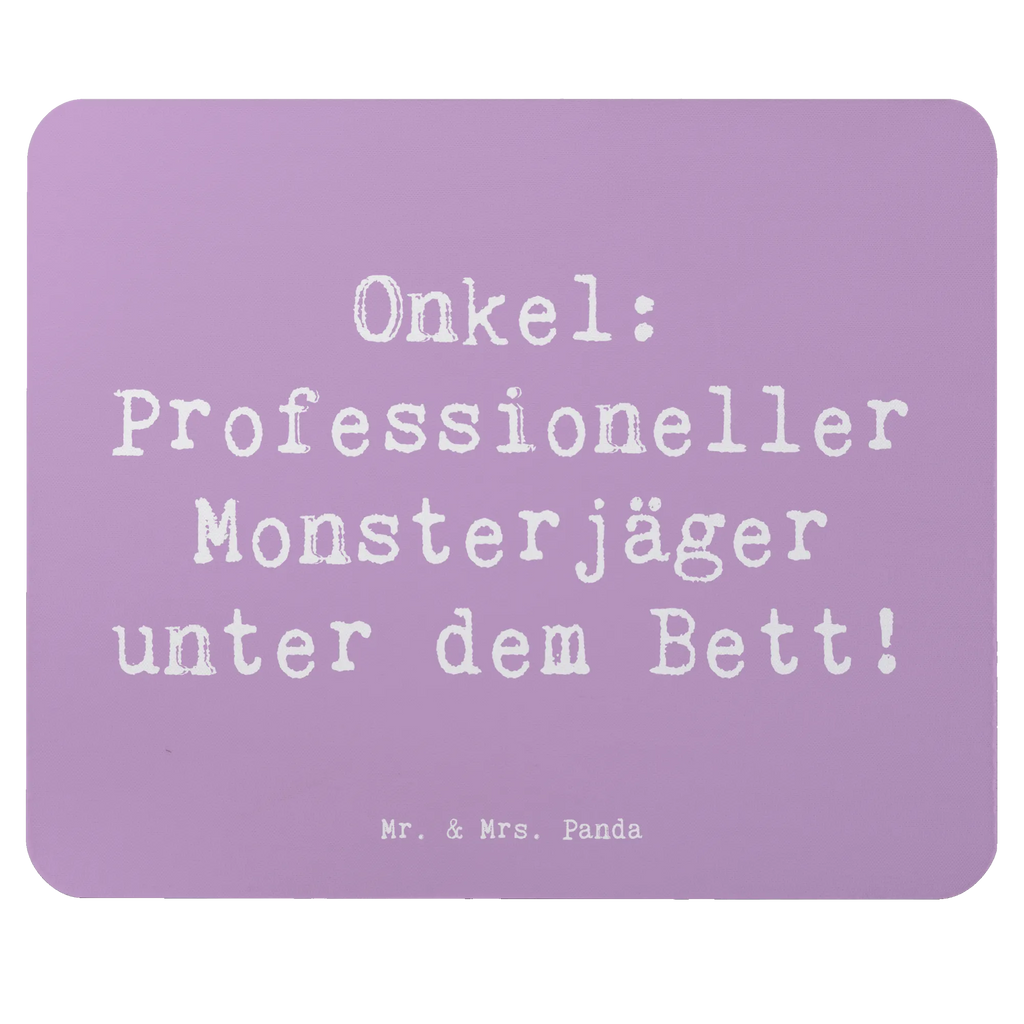 Mouse mat Saying Onkel: Professioneller Monsterjäger unter dem Bett! Mousepad, Computer zubehör, Büroausstattung, PC Zubehör, Arbeitszimmer, Mauspad, Einzigartiges Mauspad, Designer Mauspad, Mausunterlage, Mauspad Büro, Familie, Vatertag, Muttertag, Bruder, Schwester, Mama, Papa, Oma, Opa
