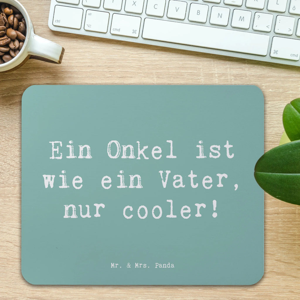 Mouse mat Saying Ein Onkel ist wie ein Vater, nur cooler! Mousepad, Computer zubehör, Büroausstattung, PC Zubehör, Arbeitszimmer, Mauspad, Einzigartiges Mauspad, Designer Mauspad, Mausunterlage, Mauspad Büro, Familie, Vatertag, Muttertag, Bruder, Schwester, Mama, Papa, Oma, Opa