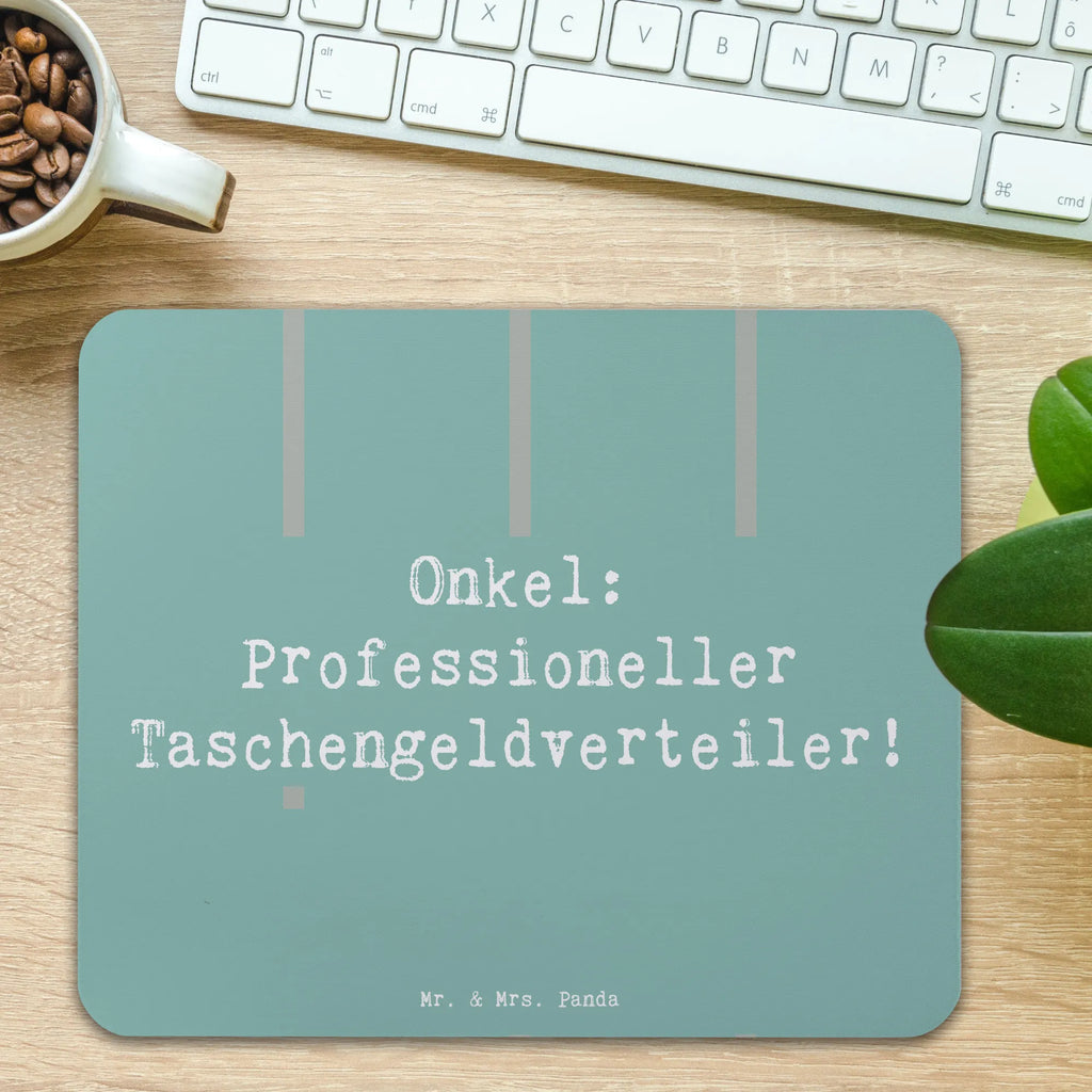 Mouse mat Saying Onkel: Professioneller Taschengeldverteiler! Mousepad, Computer zubehör, Büroausstattung, PC Zubehör, Arbeitszimmer, Mauspad, Einzigartiges Mauspad, Designer Mauspad, Mausunterlage, Mauspad Büro, Familie, Vatertag, Muttertag, Bruder, Schwester, Mama, Papa, Oma, Opa