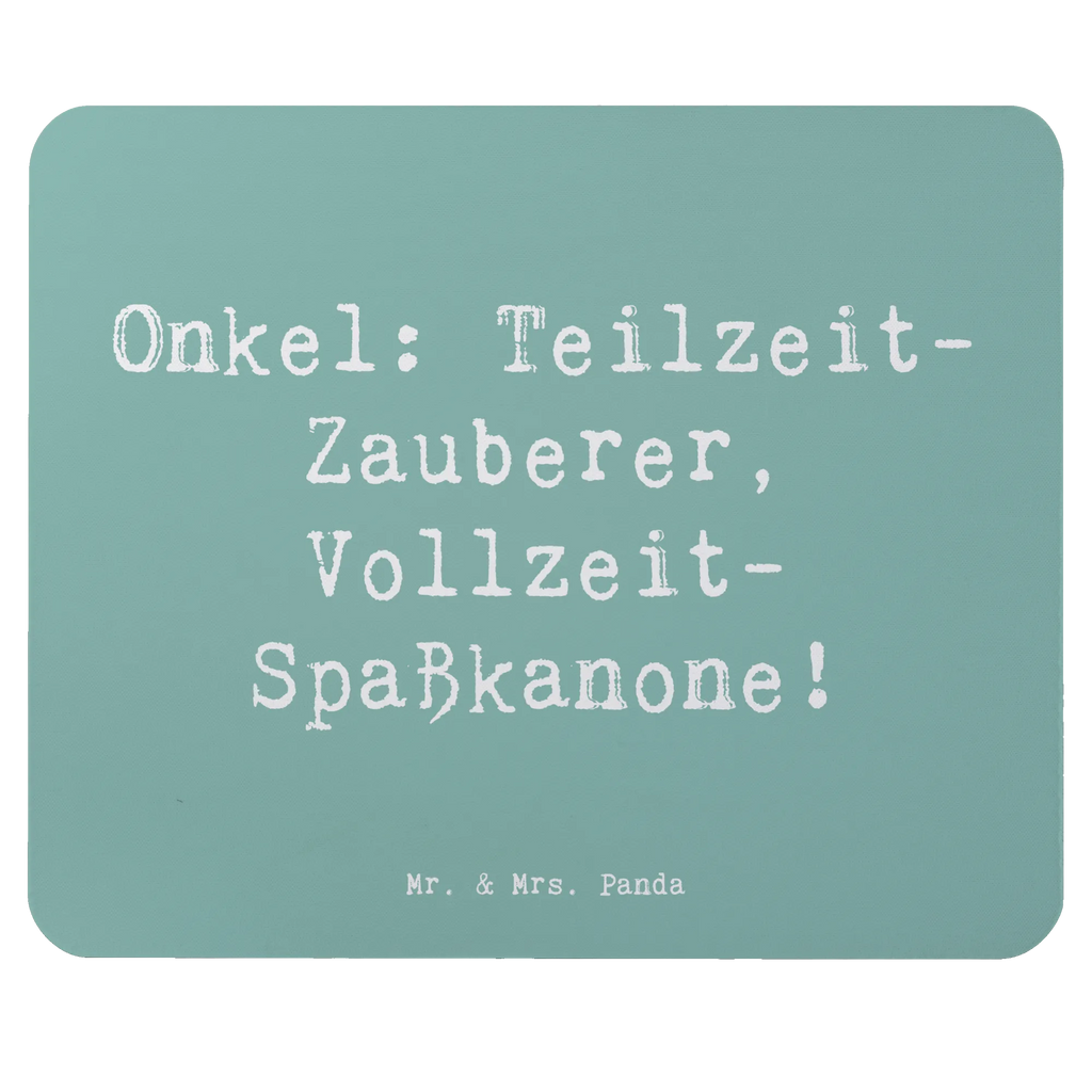 Mouse mat Saying Onkel: Teilzeit-Zauberer, Vollzeit-Spaßkanone! Mousepad, Computer zubehör, Büroausstattung, PC Zubehör, Arbeitszimmer, Mauspad, Einzigartiges Mauspad, Designer Mauspad, Mausunterlage, Mauspad Büro, Familie, Vatertag, Muttertag, Bruder, Schwester, Mama, Papa, Oma, Opa