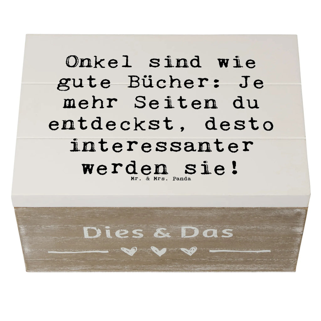 Holzkiste Spruch Onkel Bücher Kiste, Geschenkbox, Truhe, Erinnerungskiste, Schatzkiste, Holzkiste, Dekokiste, Aufbewahrungsbox, Geschenkdose, Erinnerungsbox, Schatulle, XXL, Familie, Vatertag, Muttertag, Bruder, Schwester, Mama, Papa, Oma, Opa