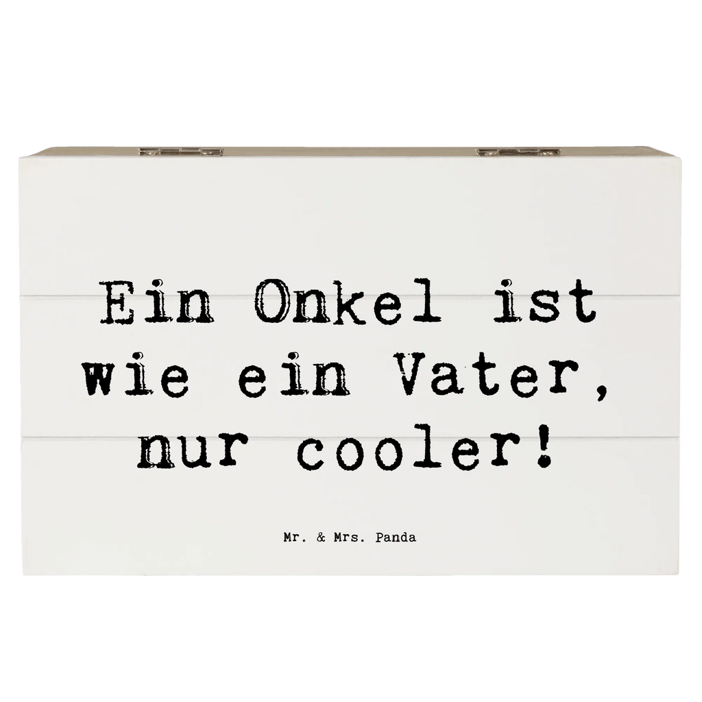 Holzkiste Spruch Cooler Onkel Aufbewahrungsbox, Dekokiste, Kiste, Geschenkbox, Erinnerungskiste, Truhe, Holzkiste, Geschenkdose, Schatulle, Erinnerungsbox, XXL, Schatzkiste, Familie, Vatertag, Muttertag, Bruder, Schwester, Mama, Papa, Oma, Opa