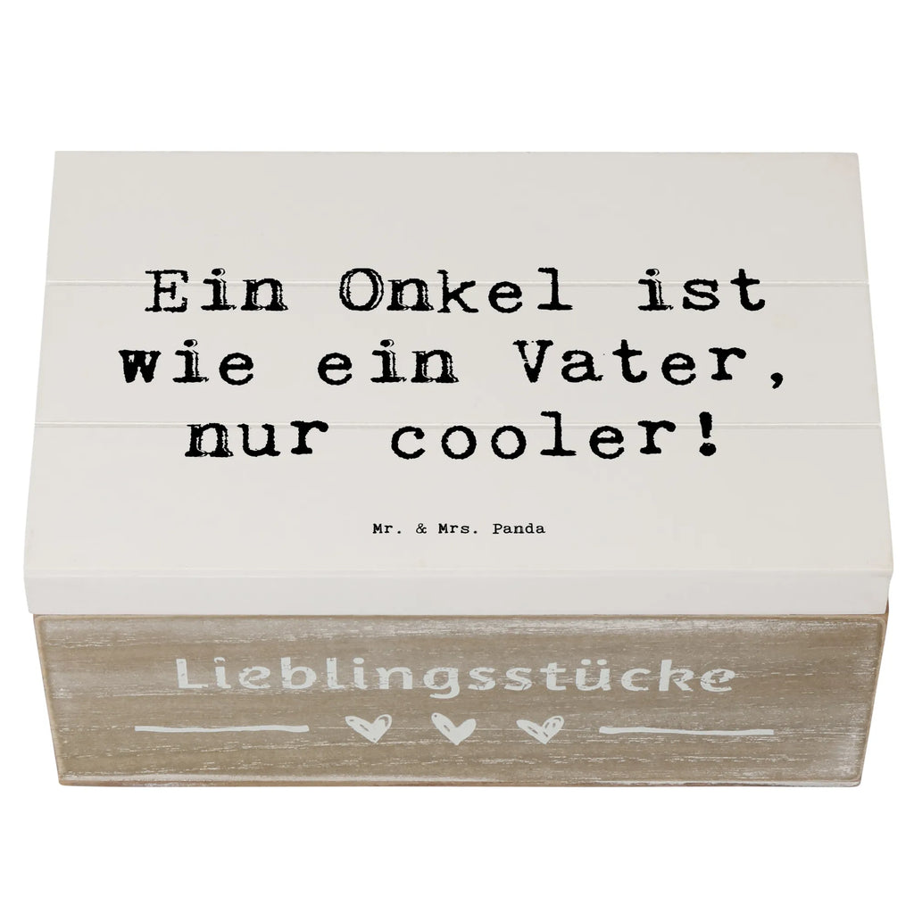 Holzkiste Spruch Cooler Onkel Aufbewahrungsbox, Dekokiste, Kiste, Geschenkbox, Erinnerungskiste, Truhe, Holzkiste, Geschenkdose, Schatulle, Erinnerungsbox, XXL, Schatzkiste, Familie, Vatertag, Muttertag, Bruder, Schwester, Mama, Papa, Oma, Opa
