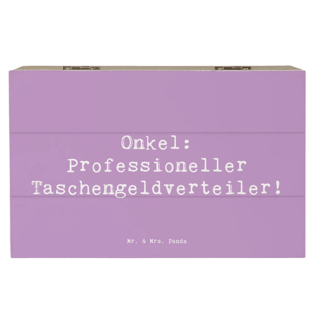 Holzkiste Spruch Onkel: Professioneller Taschengeldverteiler! Geschenkbox, XXL, Erinnerungskiste, Schatulle, Holzkiste, Dekokiste, Erinnerungsbox, Schatzkiste, Truhe, Aufbewahrungsbox, Kiste, Geschenkdose, Familie, Vatertag, Muttertag, Bruder, Schwester, Mama, Papa, Oma, Opa