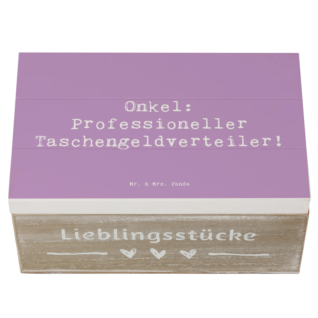 Holzkiste Spruch Onkel: Professioneller Taschengeldverteiler! Geschenkbox, XXL, Erinnerungskiste, Schatulle, Holzkiste, Dekokiste, Erinnerungsbox, Schatzkiste, Truhe, Aufbewahrungsbox, Kiste, Geschenkdose, Familie, Vatertag, Muttertag, Bruder, Schwester, Mama, Papa, Oma, Opa