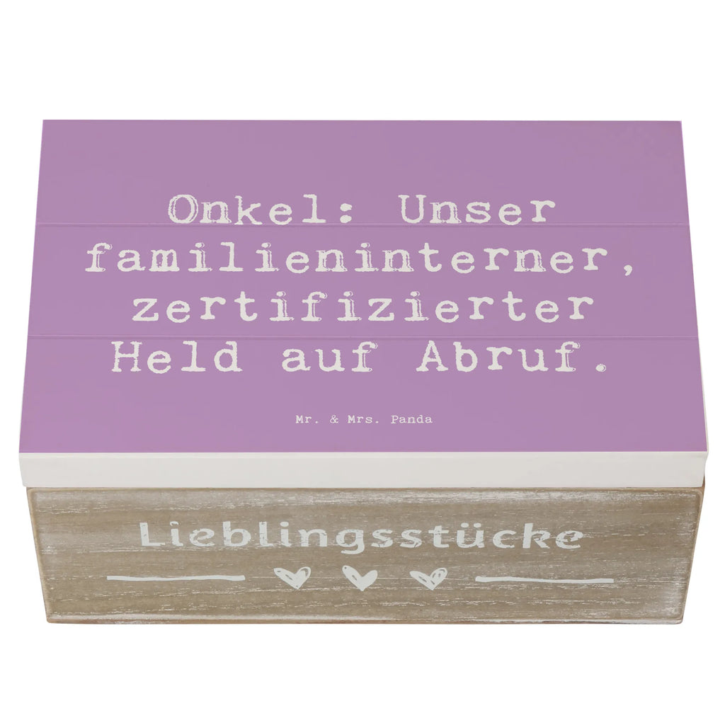 Holzkiste Spruch Onkel-Held Dekokiste, Geschenkdose, Schatulle, Kiste, Schatzkiste, Erinnerungskiste, Truhe, XXL, Aufbewahrungsbox, Geschenkbox, Holzkiste, Erinnerungsbox, Familie, Vatertag, Muttertag, Bruder, Schwester, Mama, Papa, Oma, Opa