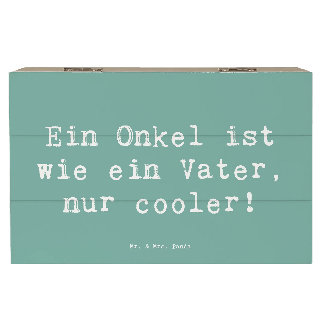 Holzkiste Spruch Cooler Onkel Aufbewahrungsbox, Dekokiste, Kiste, Geschenkbox, Erinnerungskiste, Truhe, Holzkiste, Geschenkdose, Schatulle, Erinnerungsbox, XXL, Schatzkiste, Familie, Vatertag, Muttertag, Bruder, Schwester, Mama, Papa, Oma, Opa