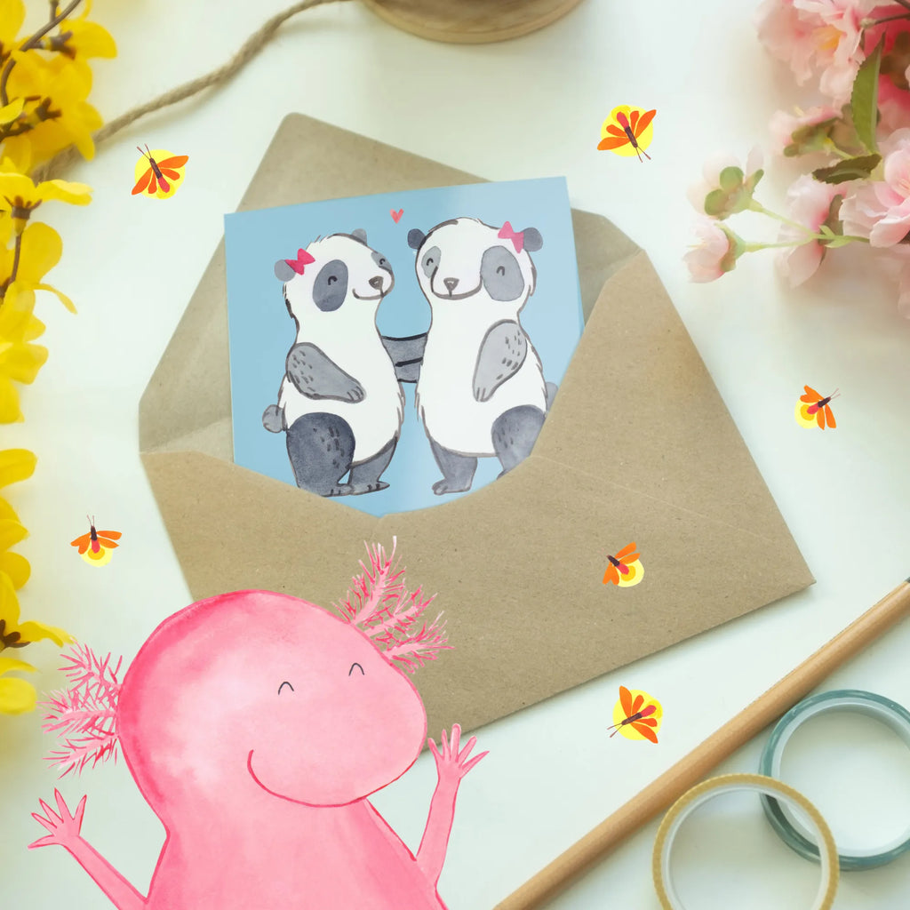 Greetings card Wer braucht Superhelden? Ich habe eine Schwester! Grußkarte, Klappkarte, Geburtstagskarte, Ansichtskarten, Hochzeitskarte, Karte, Einladungskarte, Glückwunschkarte, Familie, Vatertag, Muttertag, Bruder, Schwester, Mama, Papa, Oma, Opa